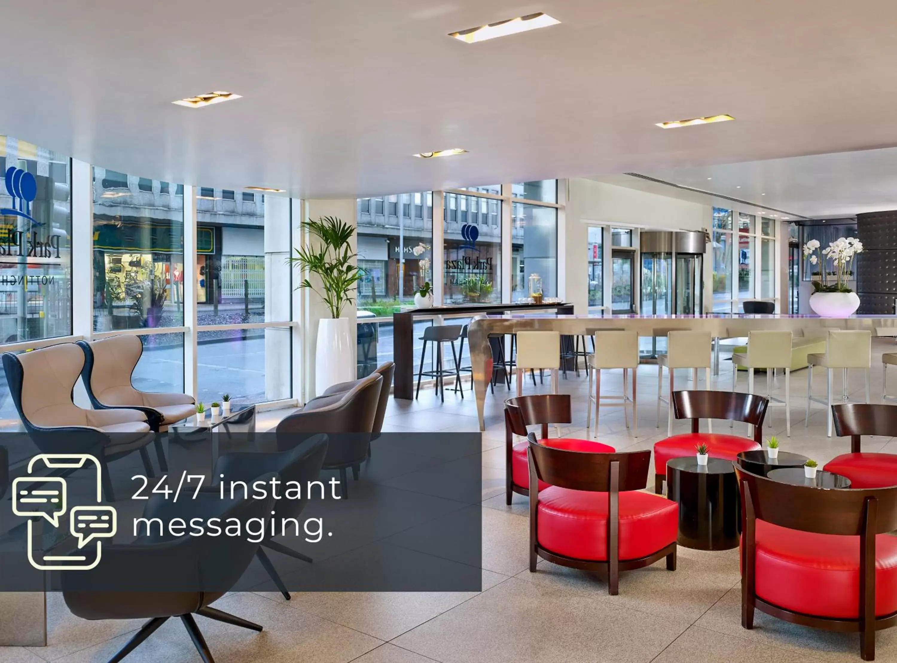 Lobby or reception in Park Plaza Nottingham