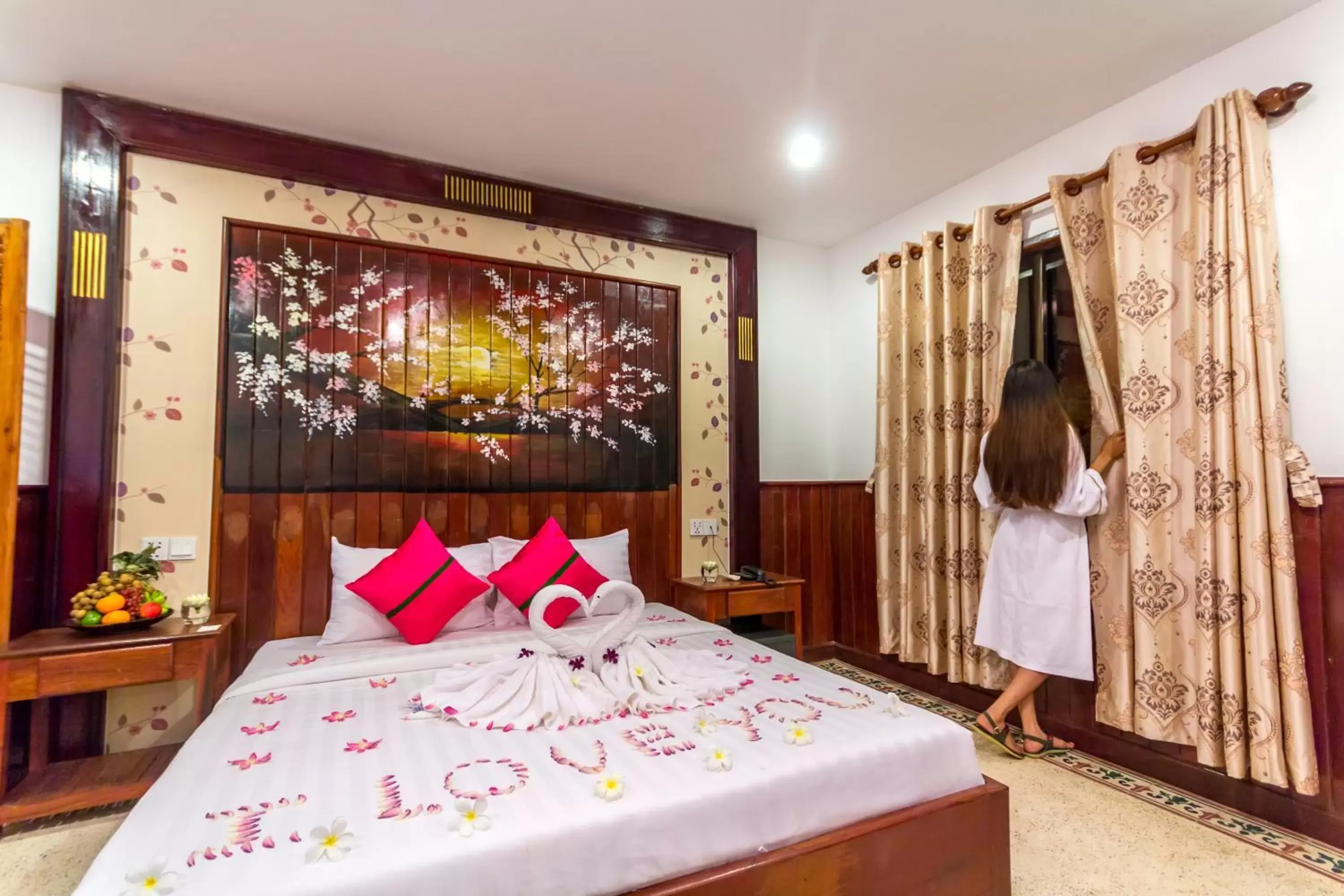 Bed in BayStone Resort Bed in BayStone Resort