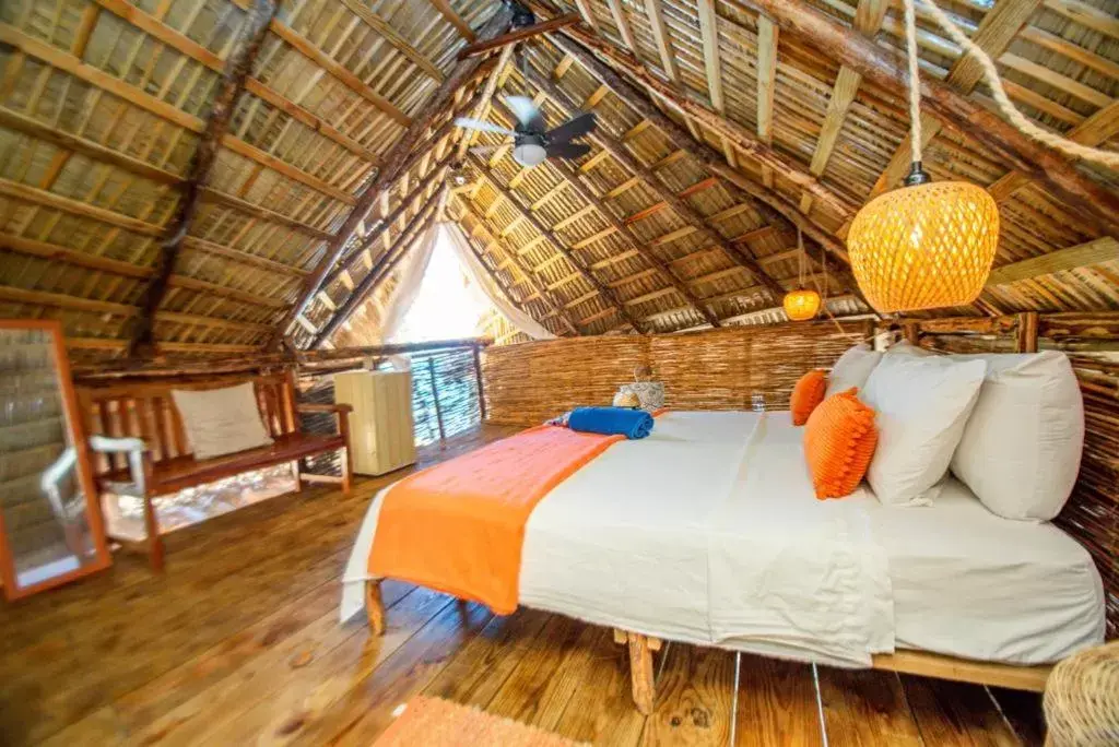 Bed in Cabarete Maravilla Eco Lodge Boutique Beach Surf & Kite