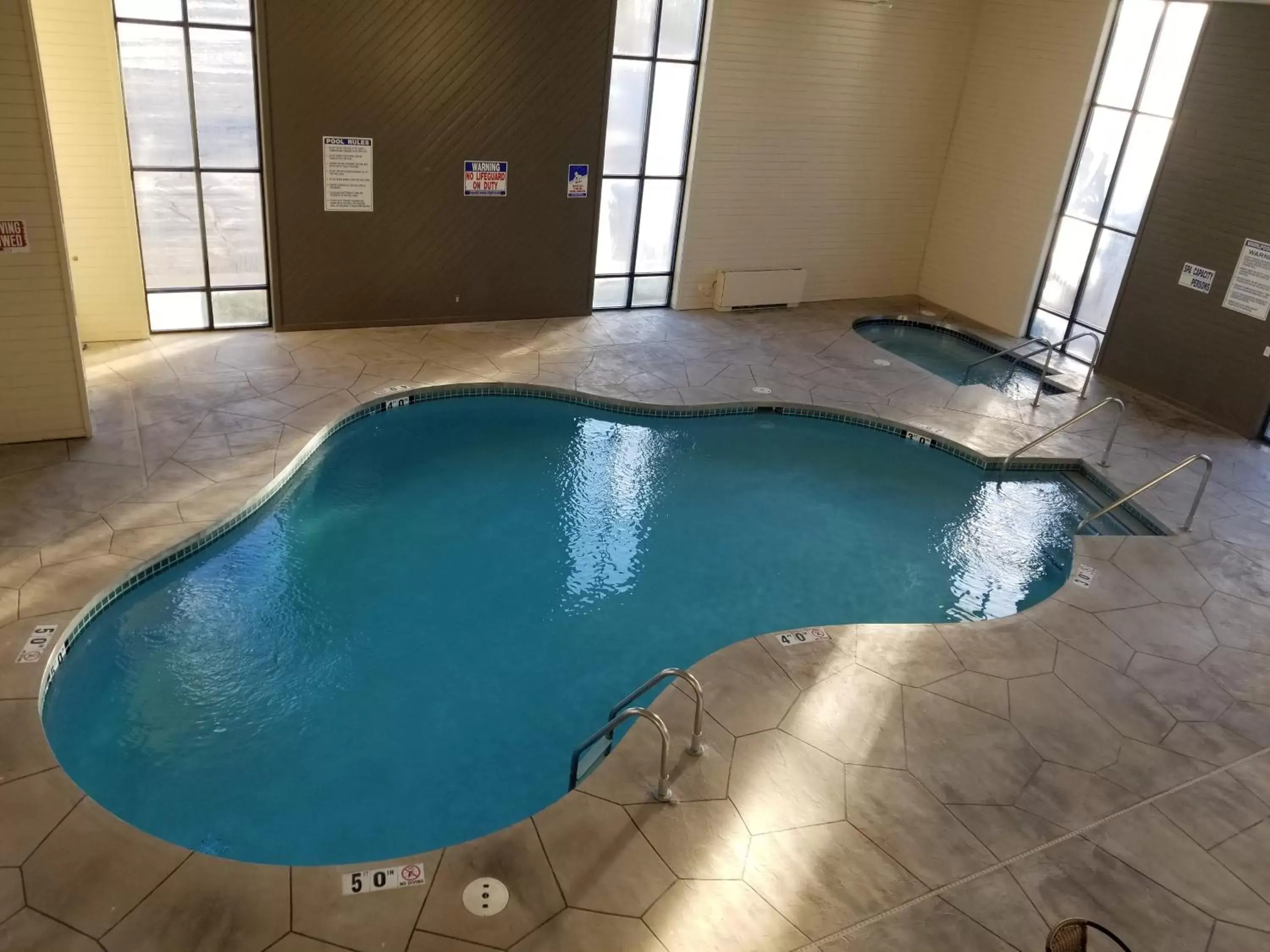 Pool view, Swimming Pool in AmericInn by Wyndham Prairie du Chien