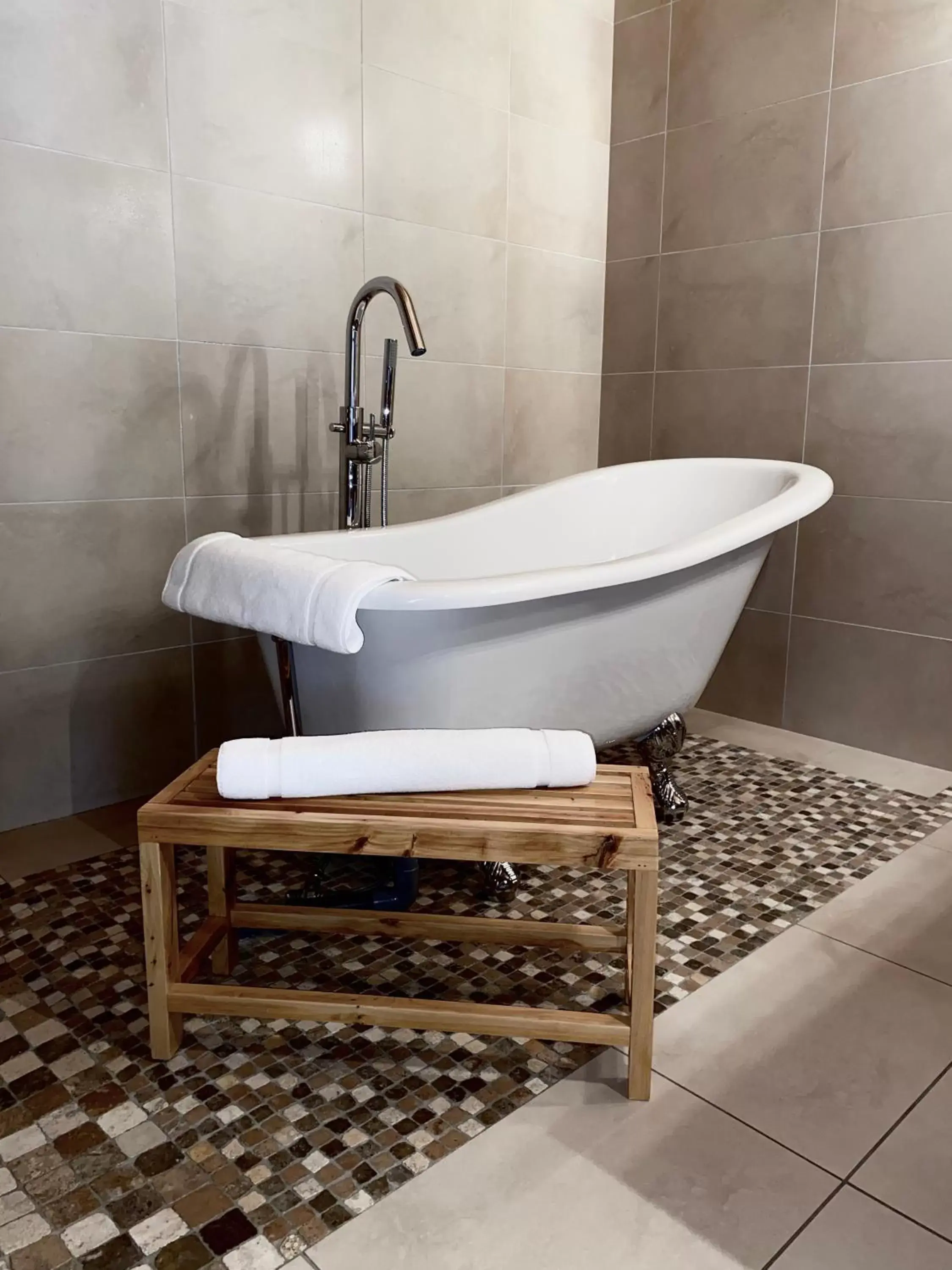 Bathroom in Auberge de Savoie