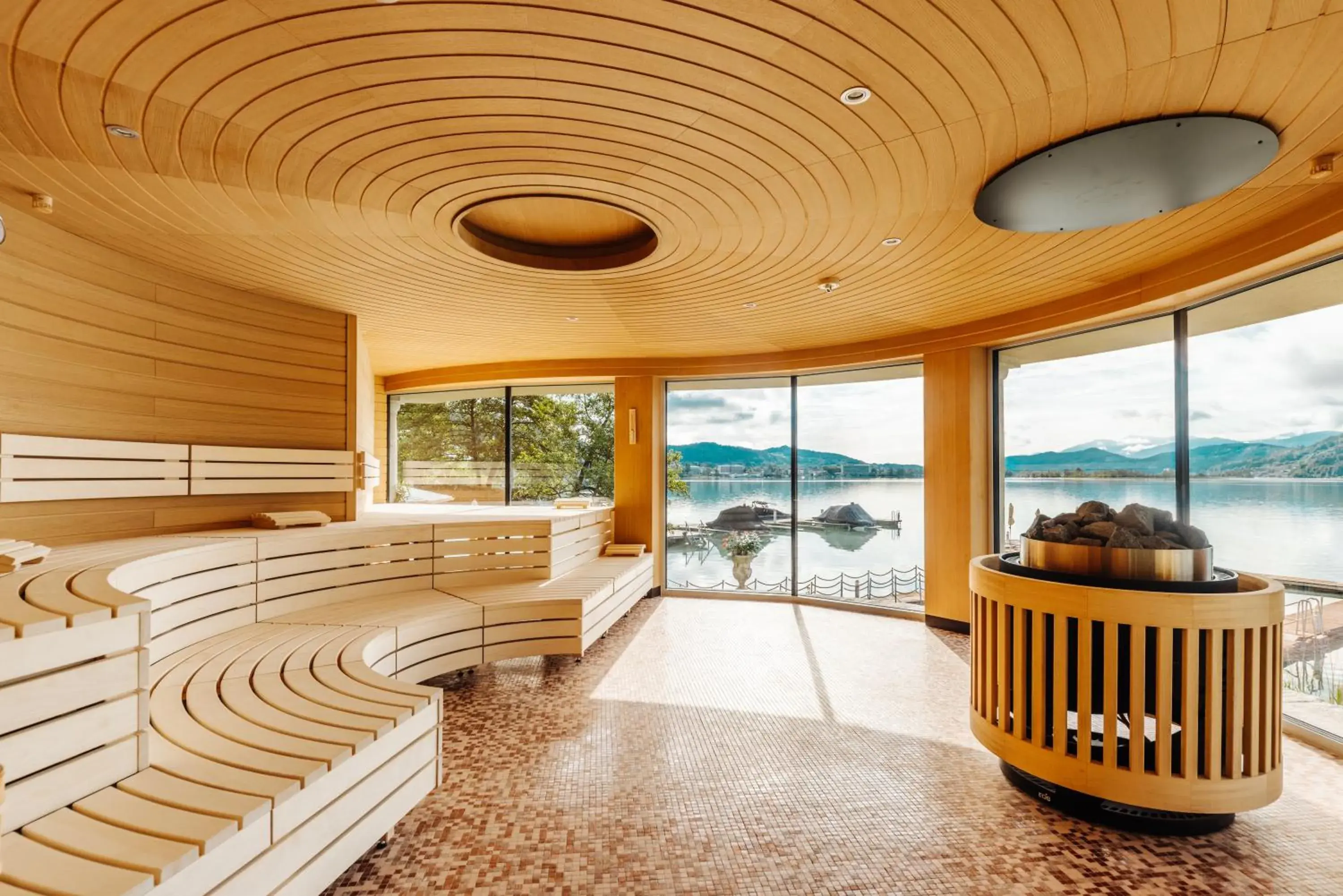 Sauna in Hotel Schloss Seefels