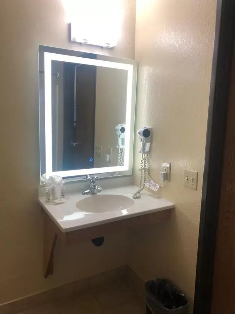 Bathroom in wallaceburg inn