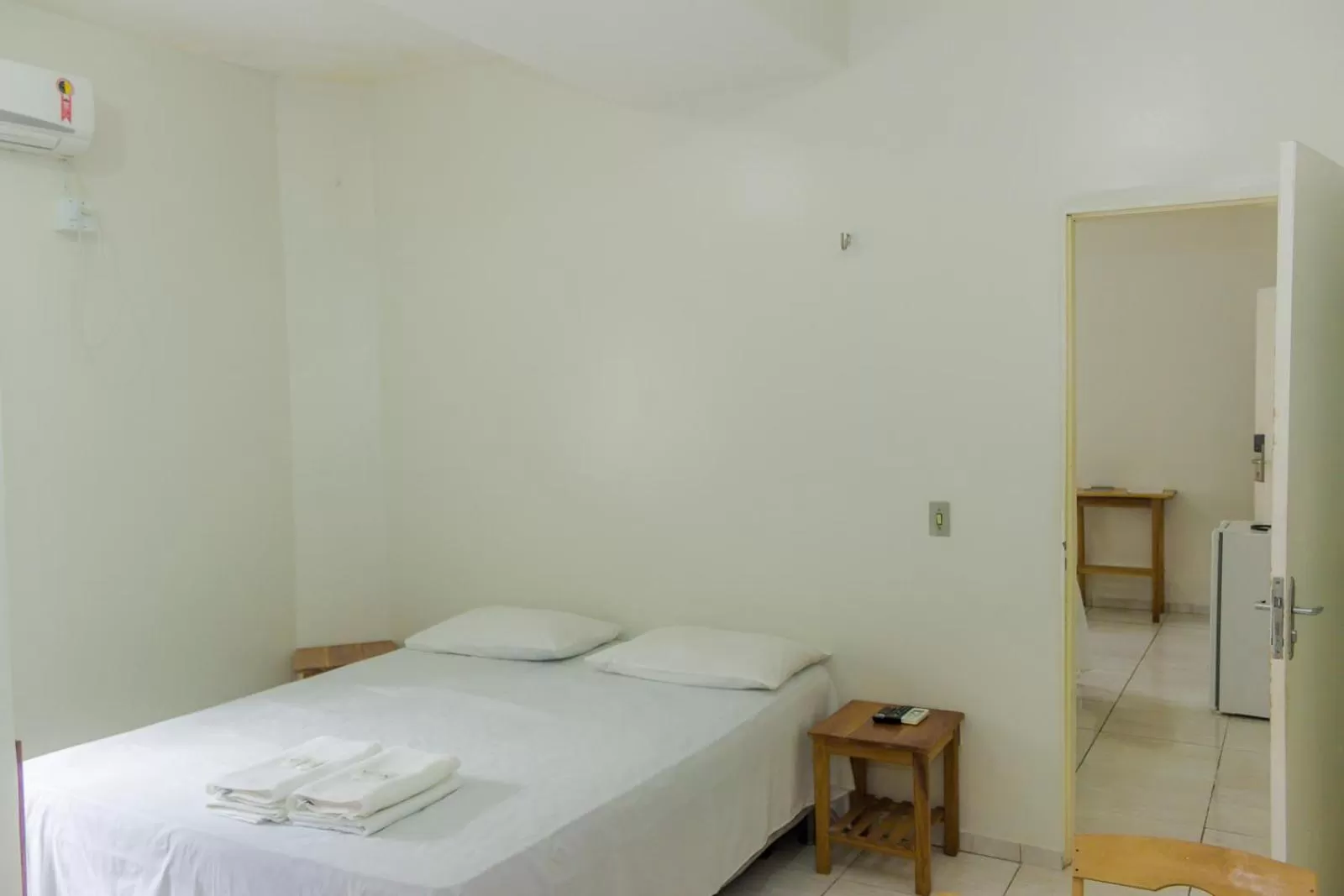 Bed in Pousada Vila do Carmo