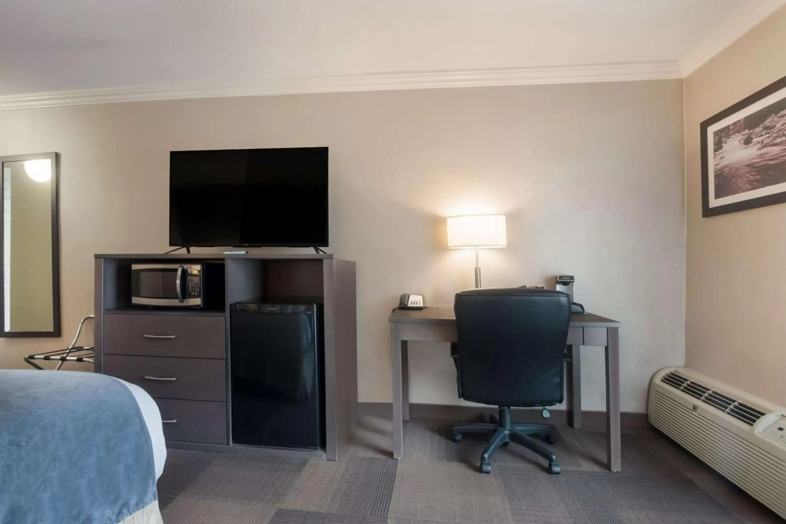 Bedroom, TV/Entertainment Center in Best Western St Catharines Hotel & Conference Centre