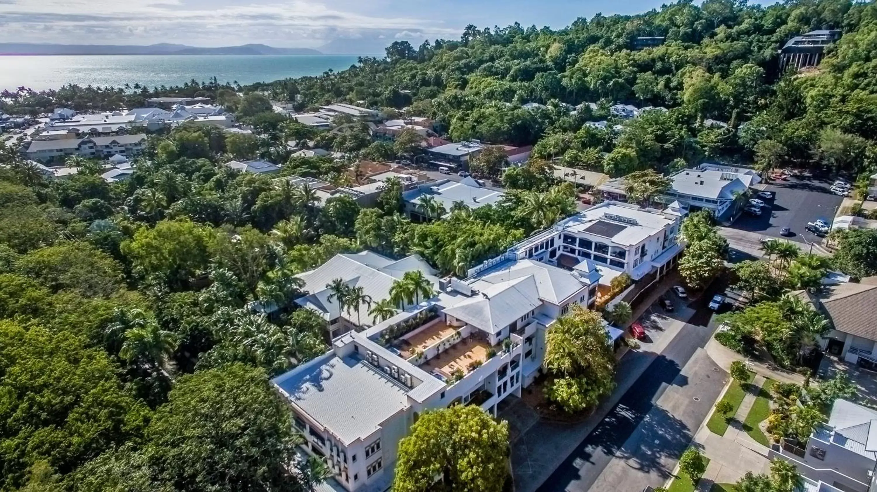 Bird's eye view in Regal Port Douglas