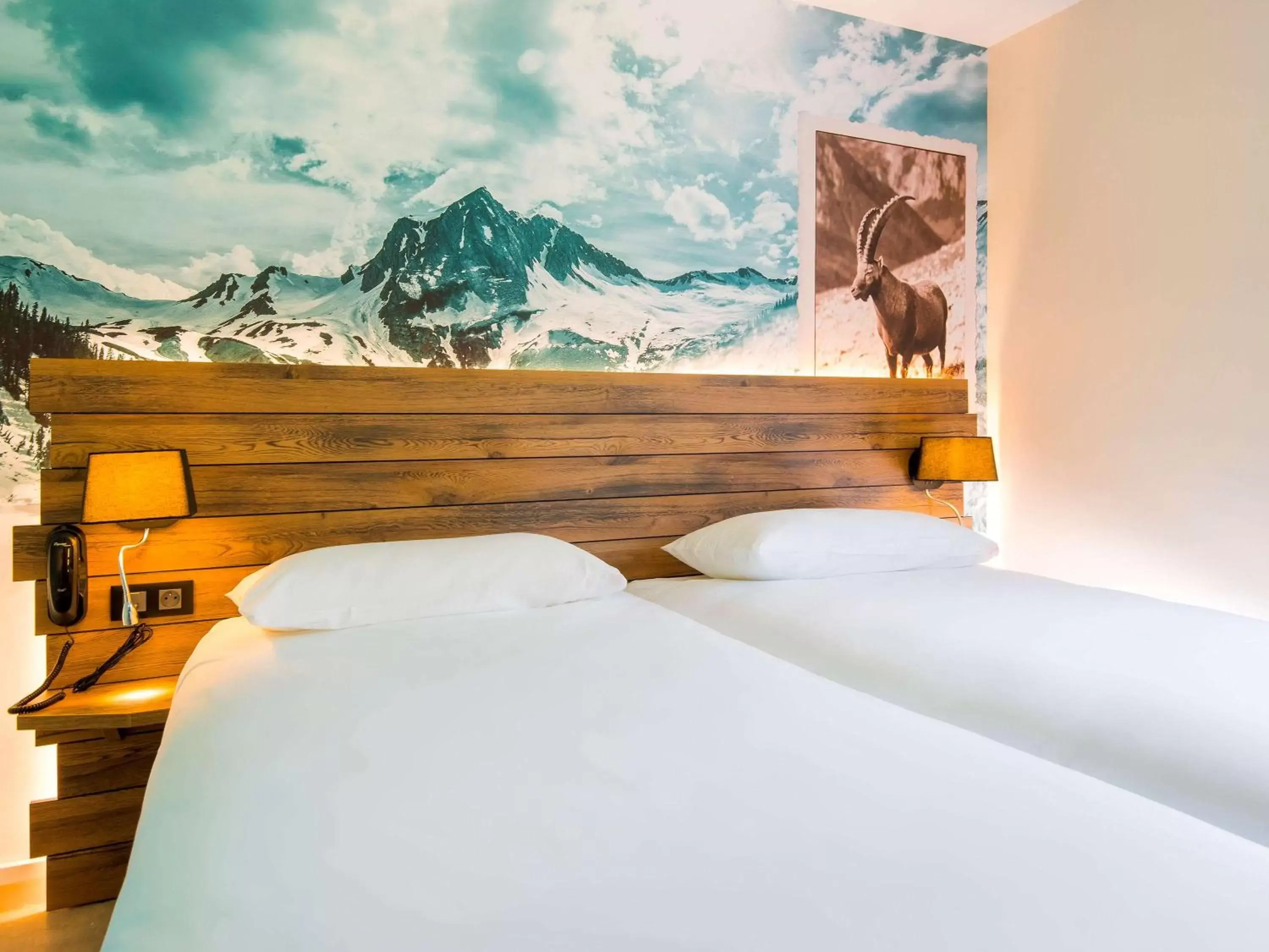 Photo of the whole room, Bed in Ibis Styles Sallanches Pays du Mont-Blanc