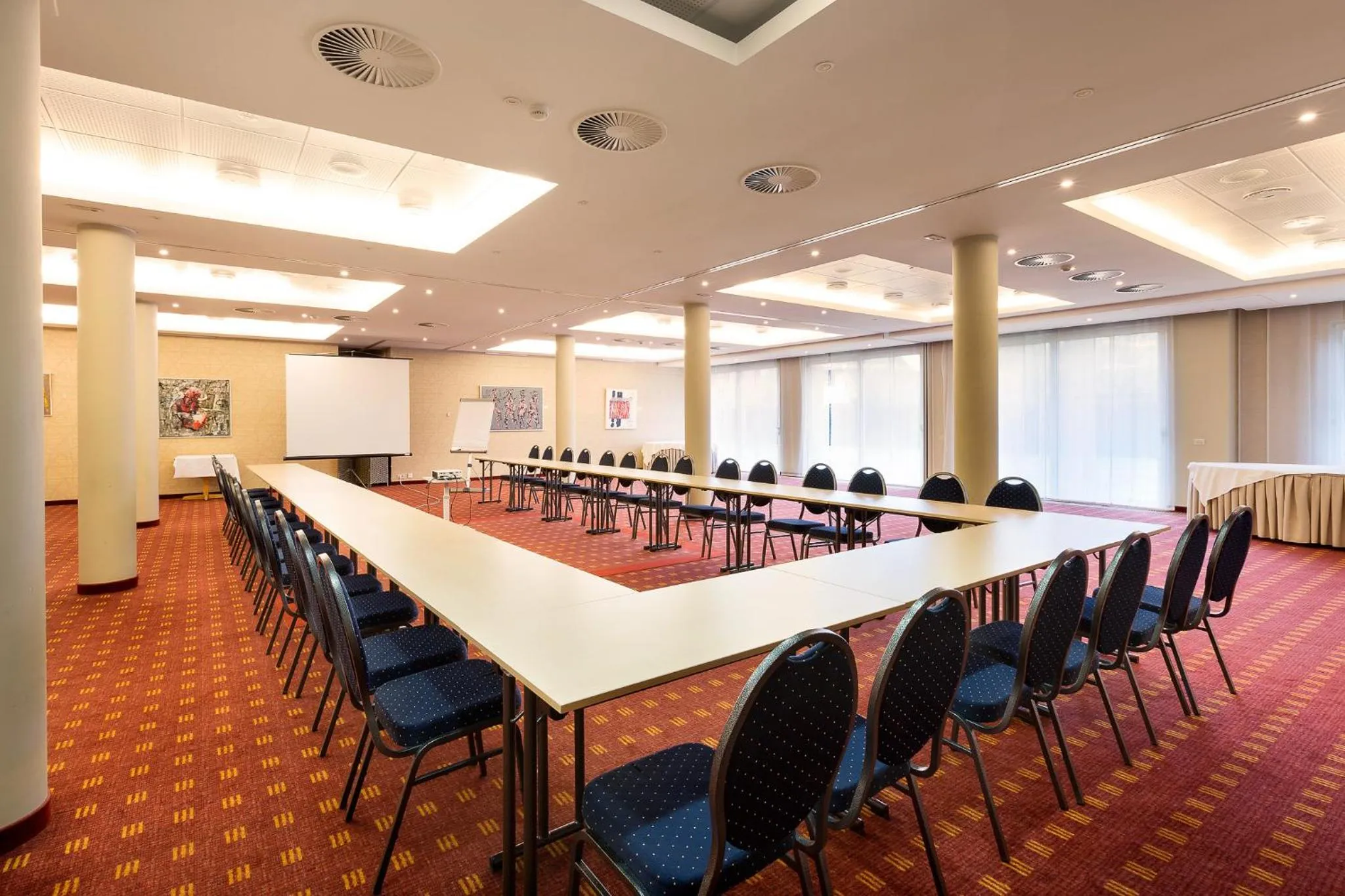 Meeting/conference room in Hotel Restaurant Weinebrugge