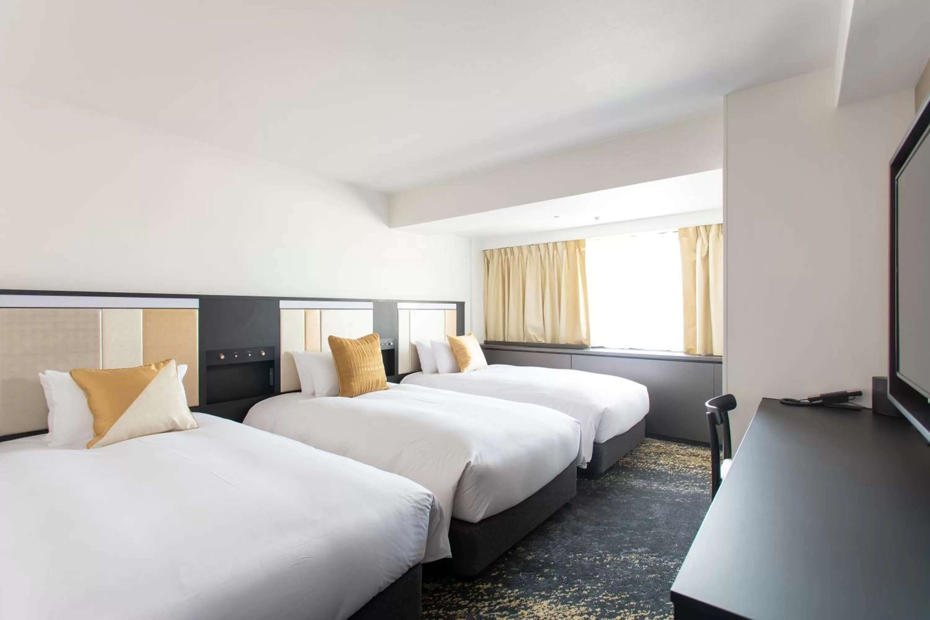 Photo of the whole room, Bed in Cross Hotel Osaka