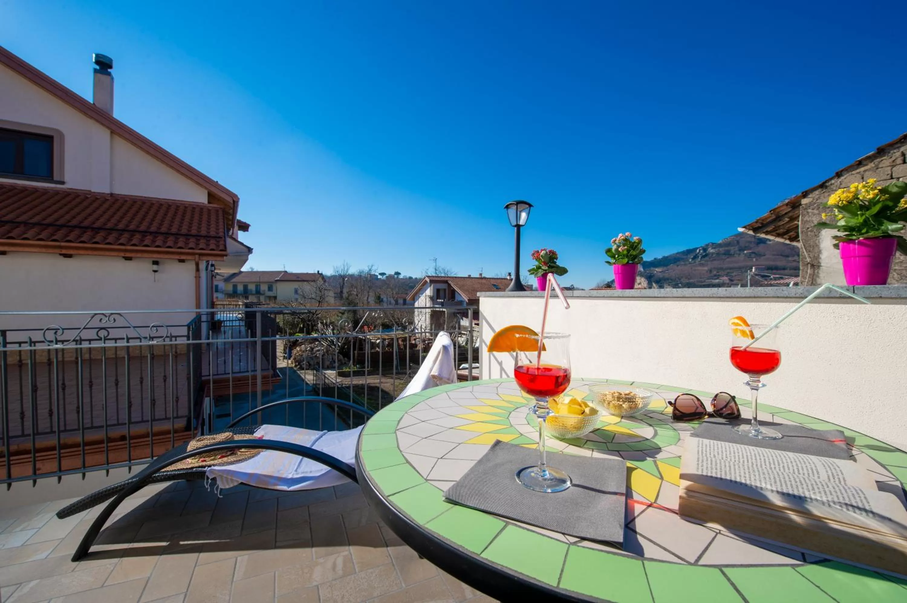 Balcony/Terrace in Il Ritrovo degli dei
