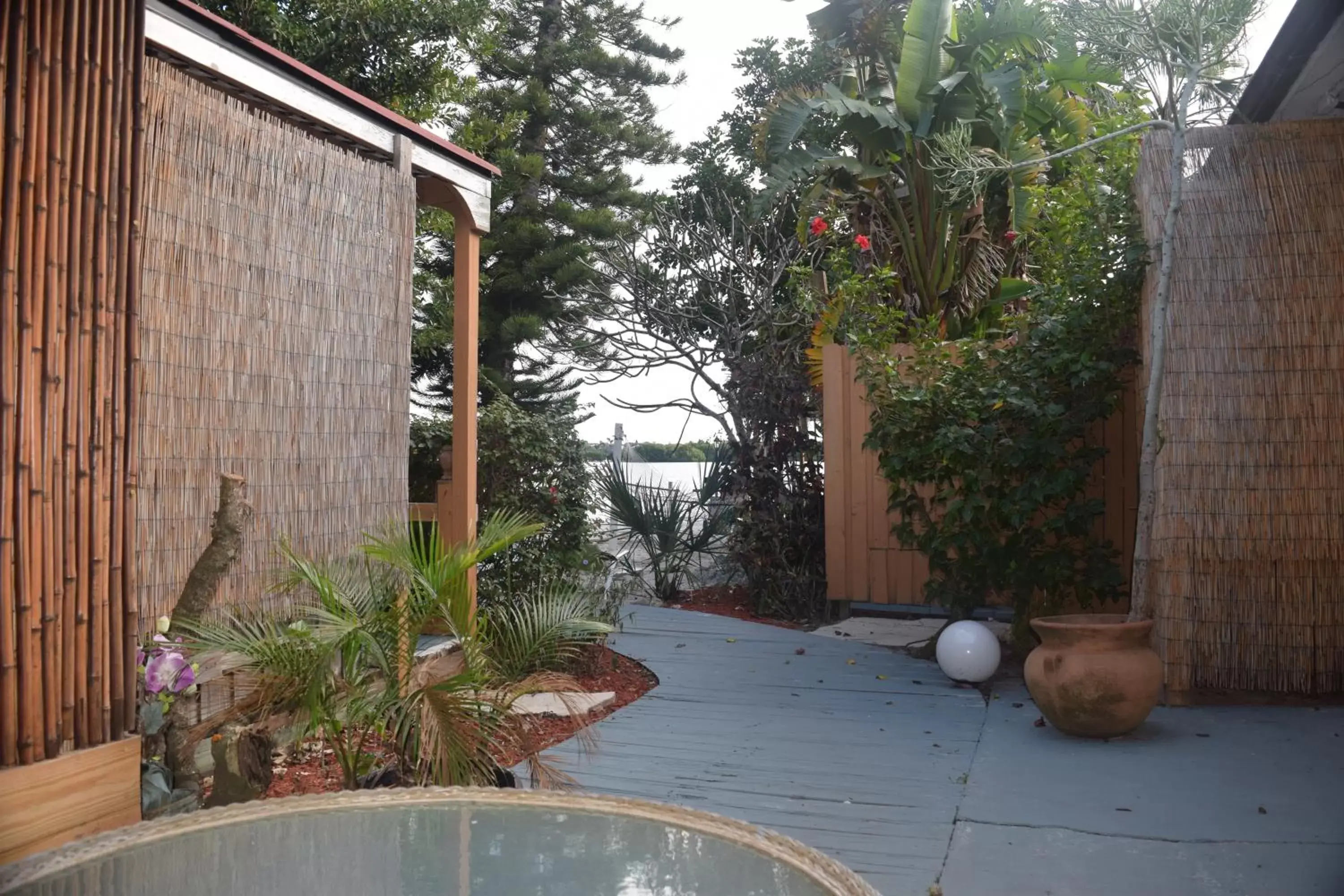 Decorative detail, Swimming Pool in Turtle Beach Resort