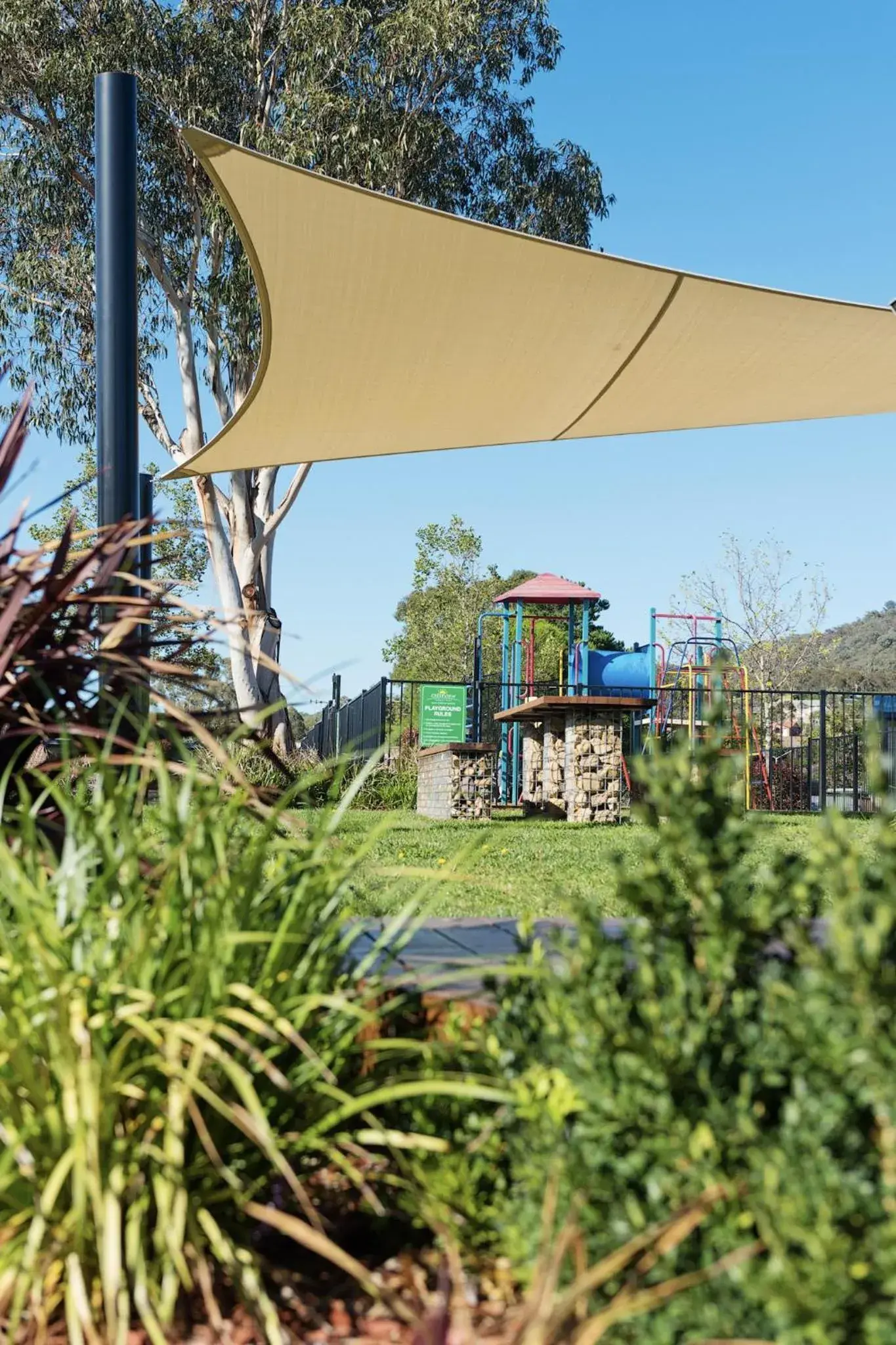 Children play ground in Crestview Tourist Park