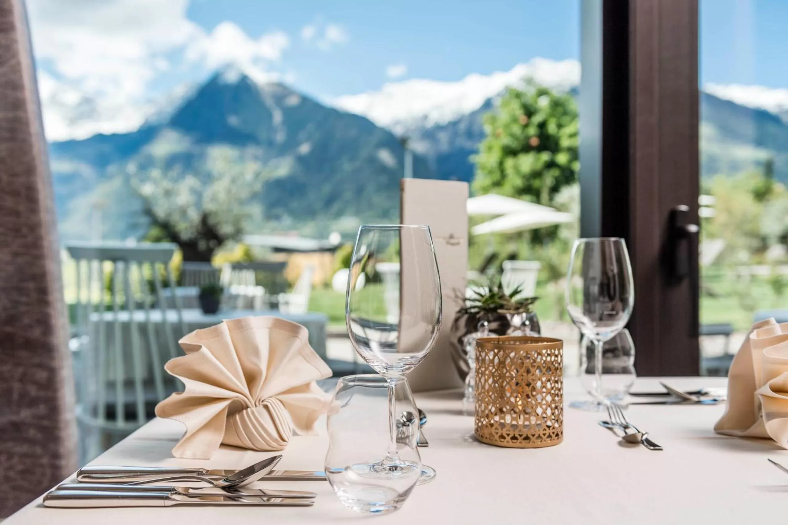 Restaurant/places to eat in Hotel Rosengarten (Schenna Resort)