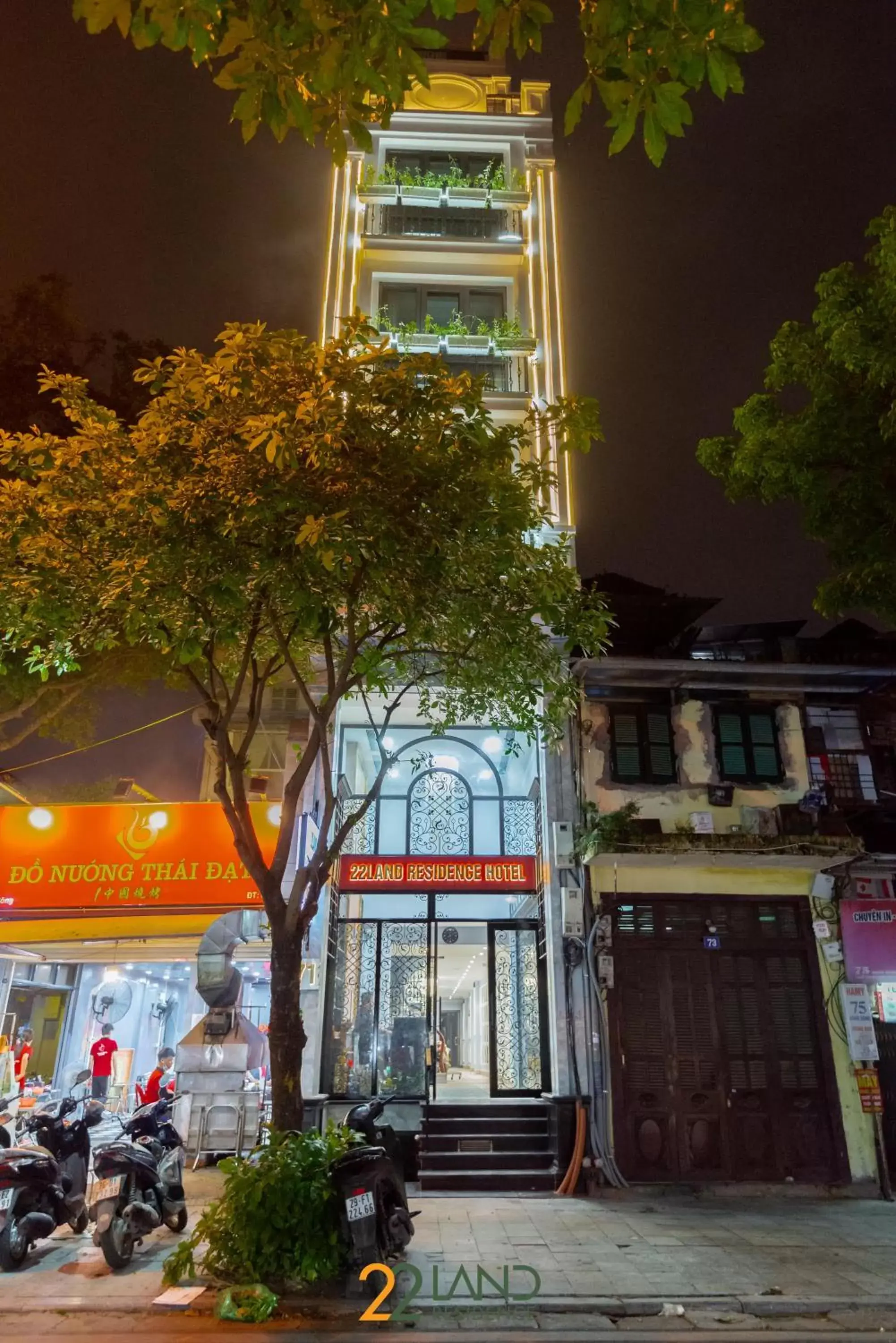 Property building in 22land Residence Hotel 71 Hang Bong Premium Property building in 22land Residence Hotel 71 Hang Bong Premium