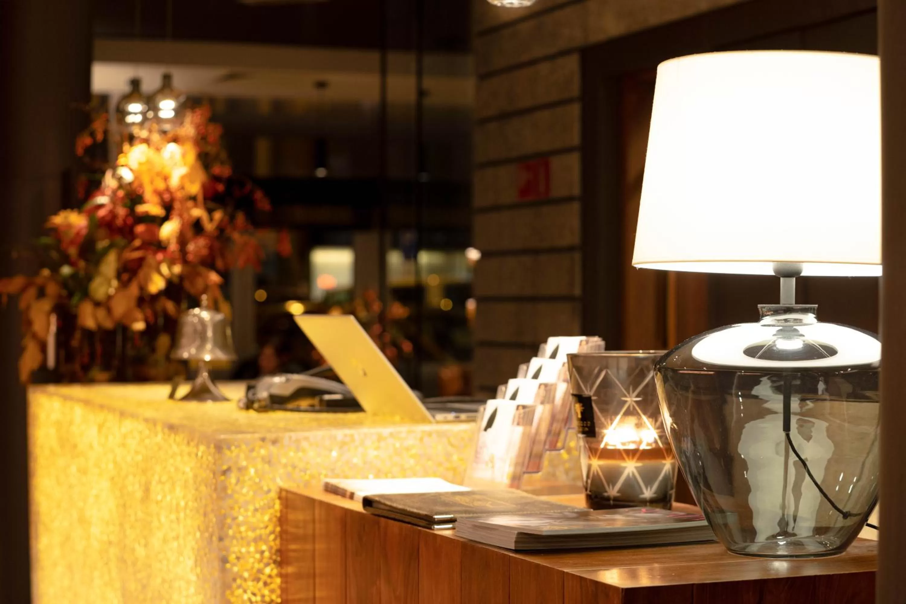 Lobby or reception in Cosmopolite Hotel Nieuwpoort-Bad