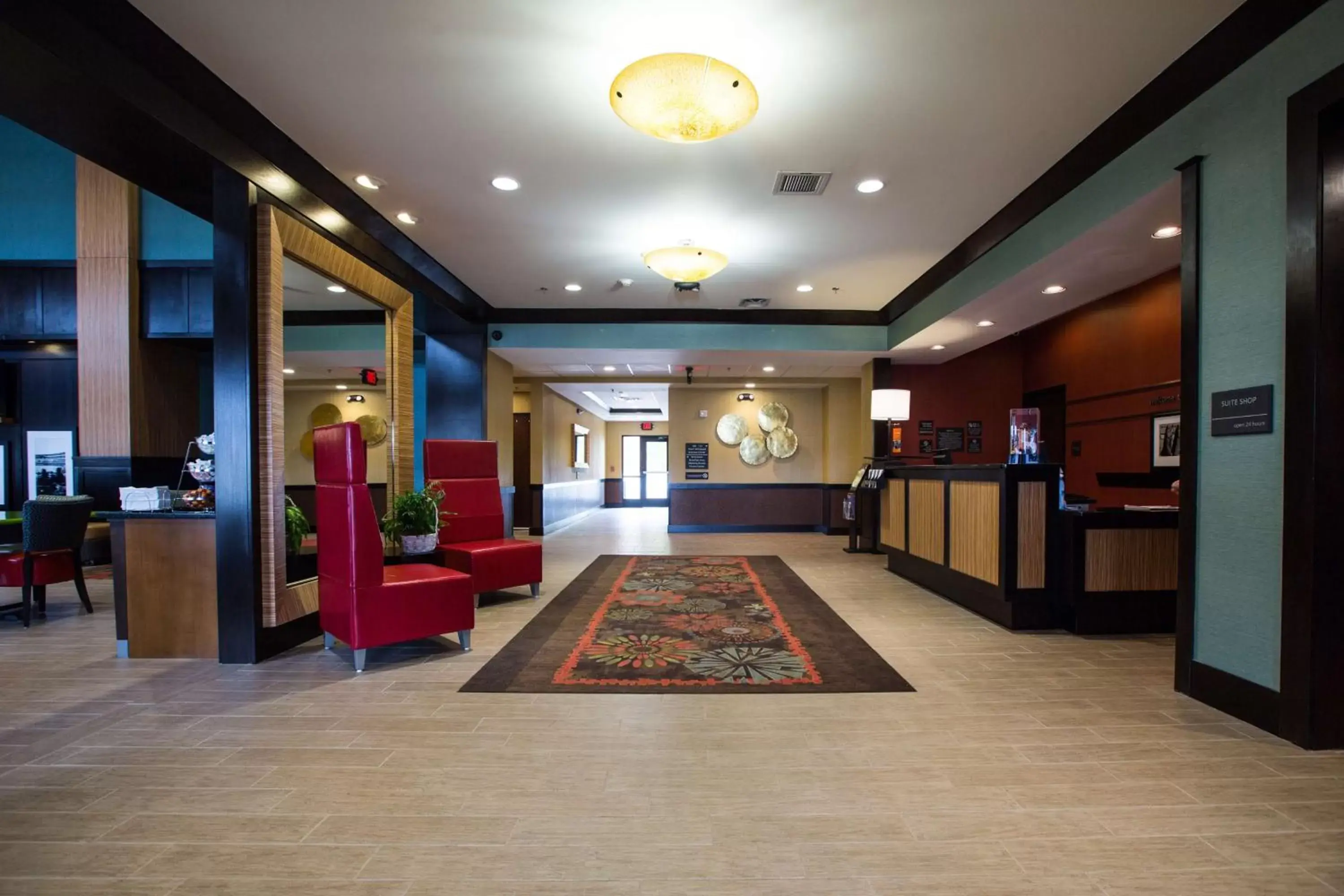 Lobby or reception in Hampton Inn & Suites Toledo/Westgate Lobby or reception in Hampton Inn & Suites Toledo/Westgate