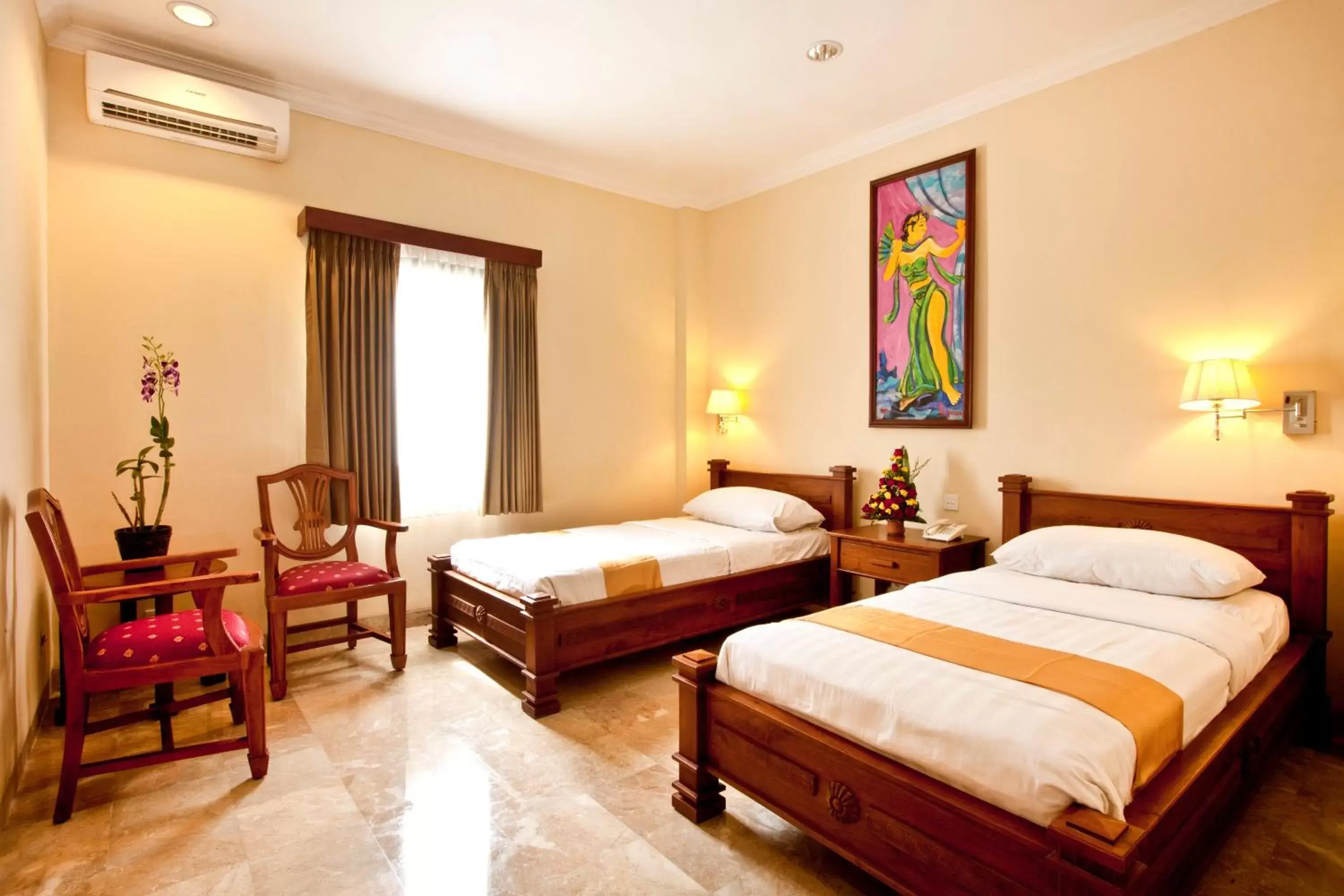 Photo of the whole room, Bed in Hotel Kumala Pantai - CHSE Certified