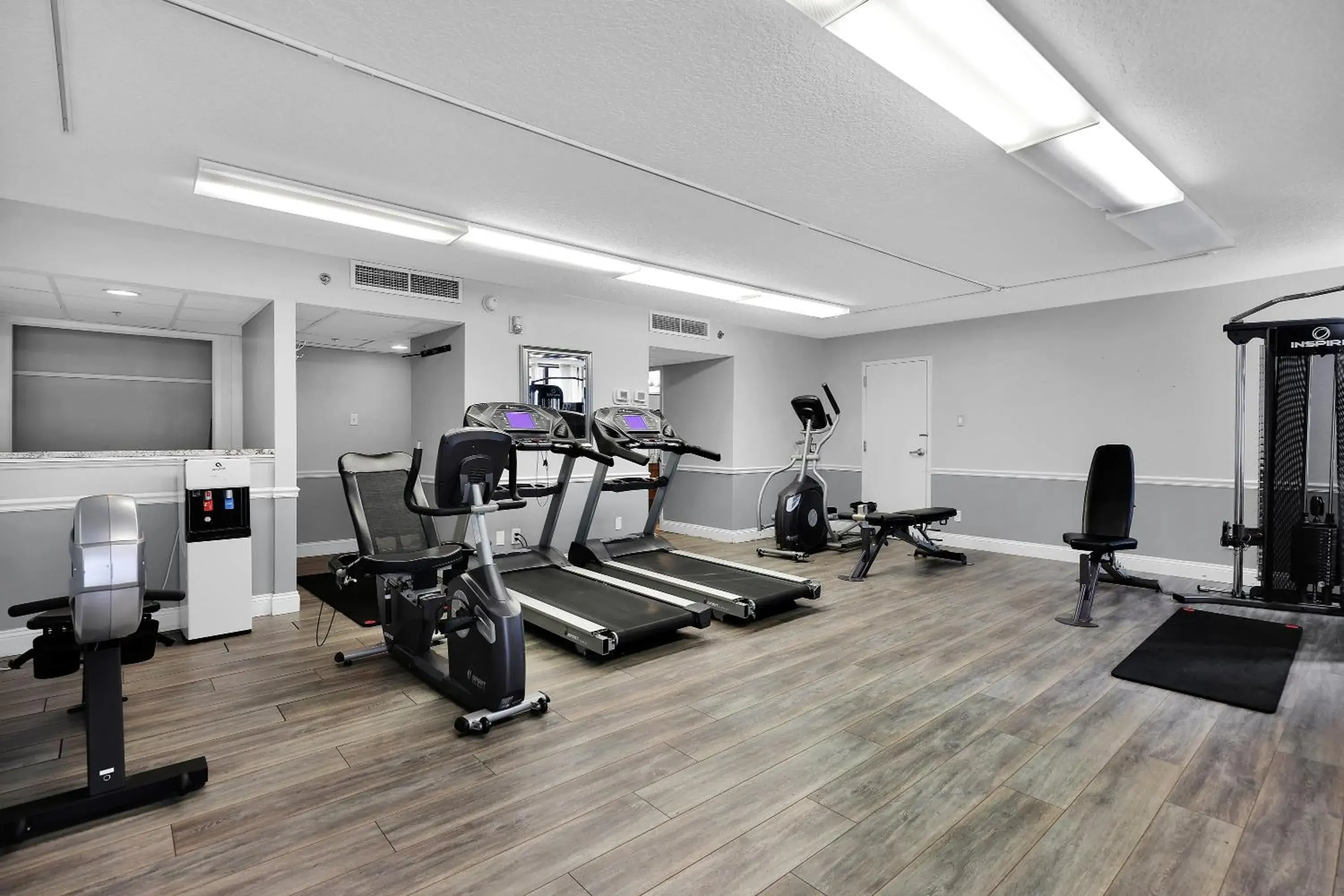 Fitness centre/facilities, Fitness Center/Facilities in Ramada by Wyndham Jacksonville I-95 by Butler Blvd