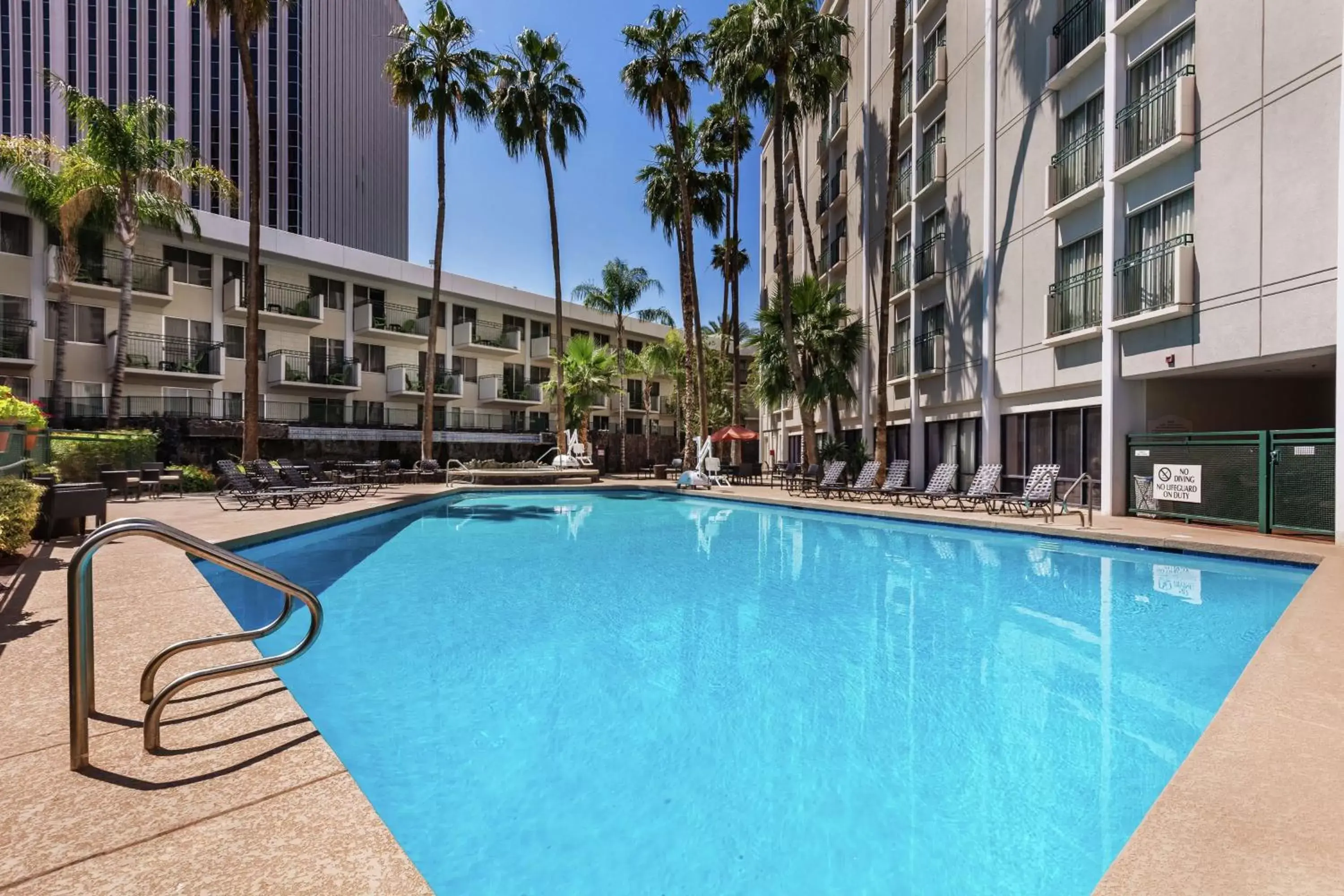 Swimming Pool in Hilton Garden Inn Phoenix Midtown