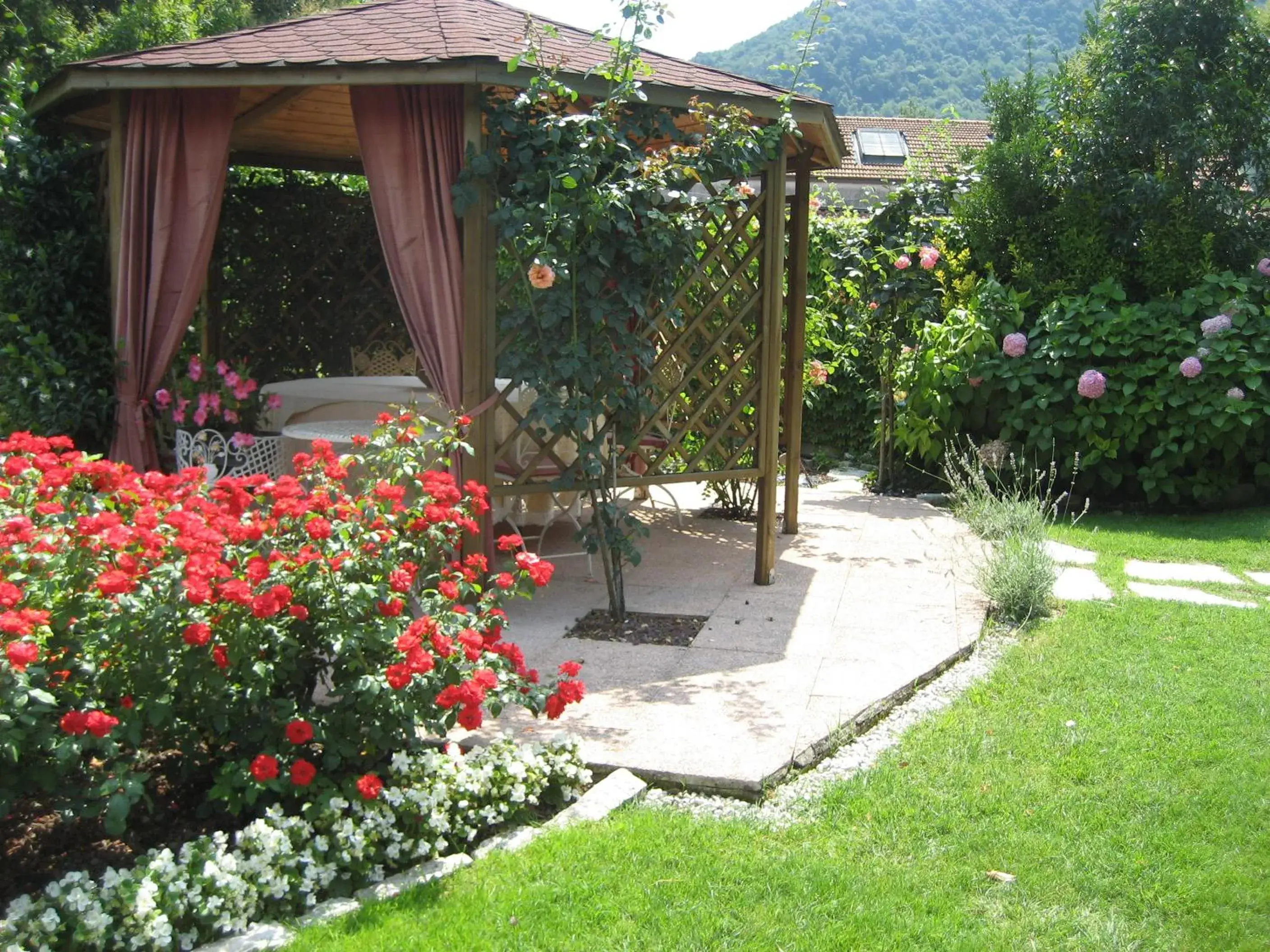 Garden in Hotel Calvi