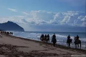 Horse-riding, Beach in Hotel Ares