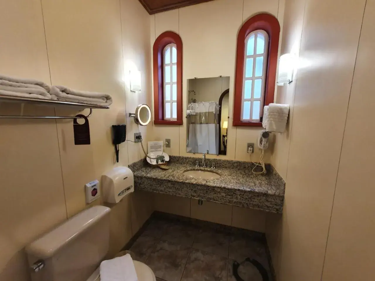 Bathroom in Hotel Pousada do Arcanjo