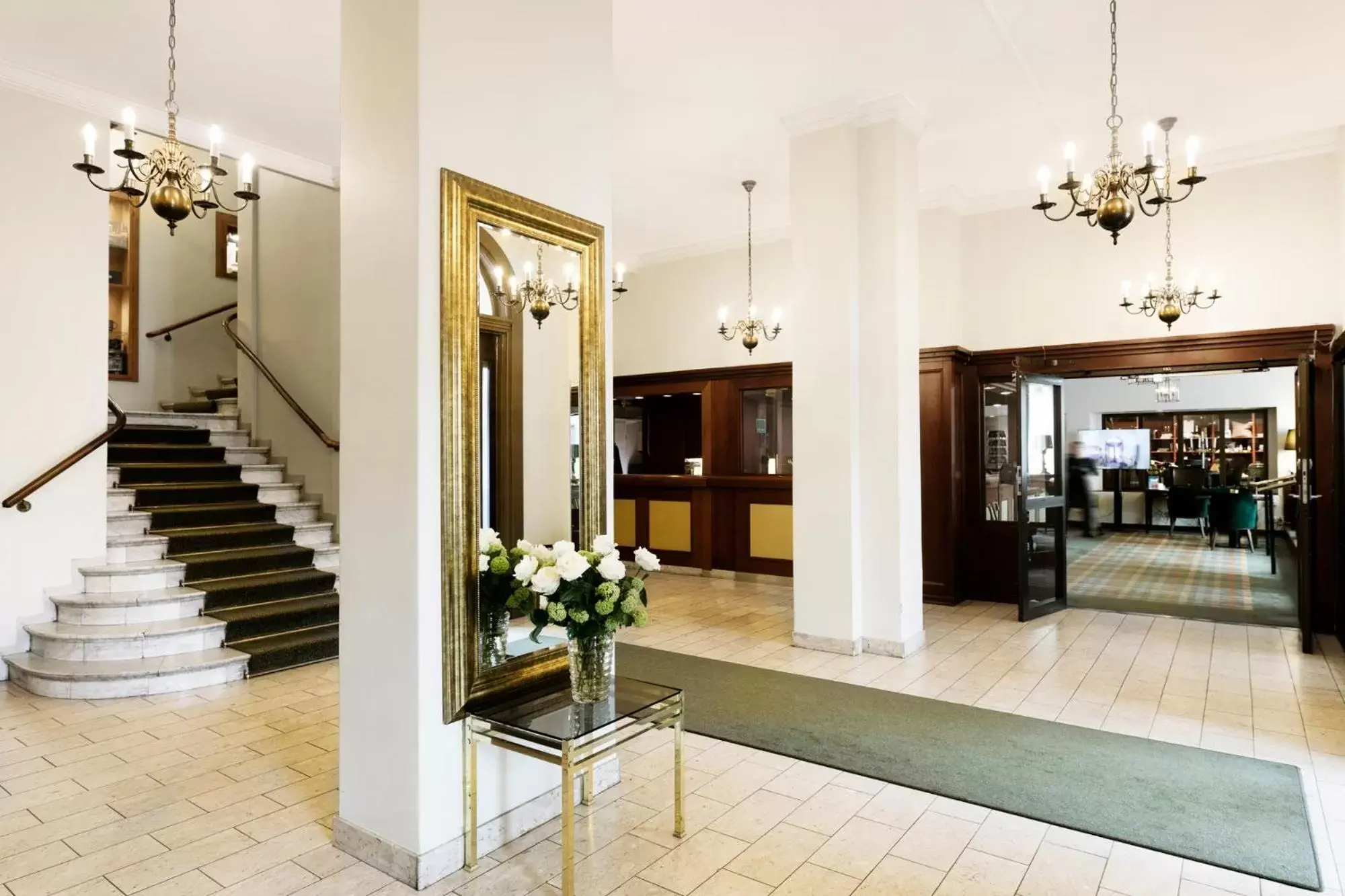 Lobby or reception in ProfilHotels Calmar Stadshotell