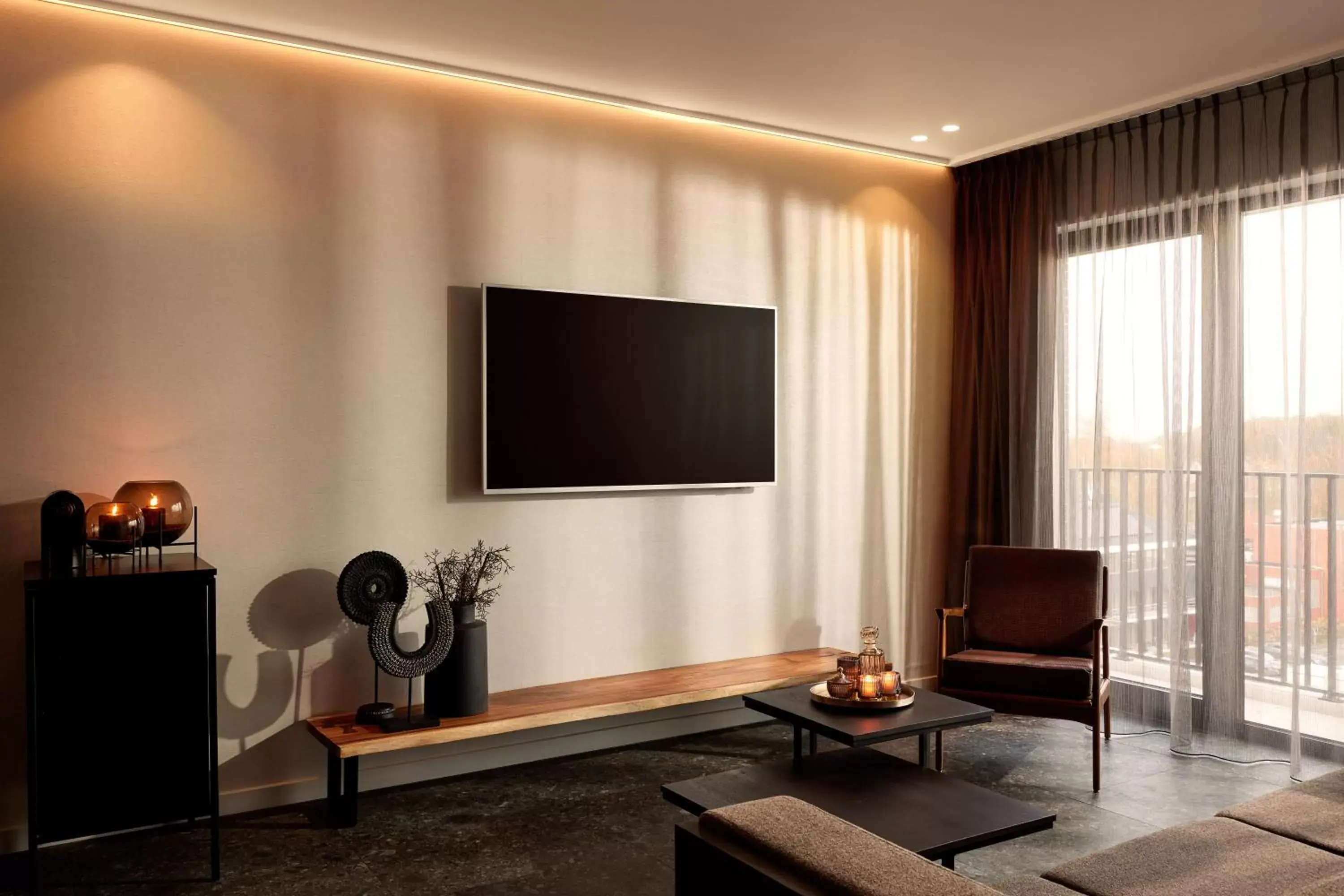 TV/Entertainment Center in Van der Valk Hotel Beveren