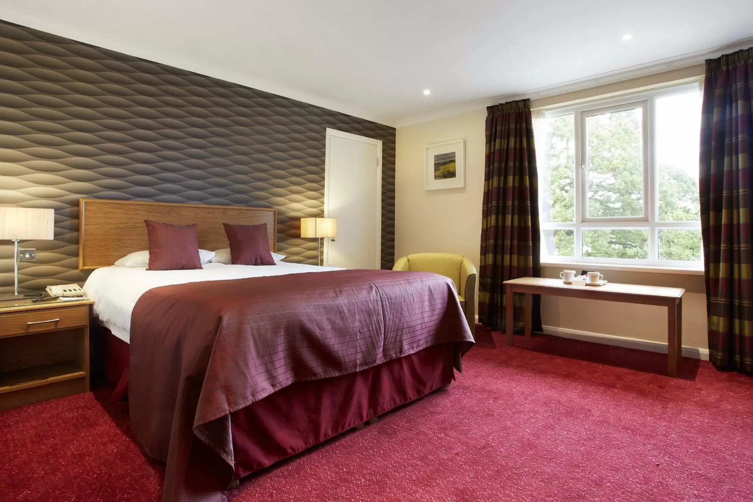 Bed in The Manor House At Celtic Manor