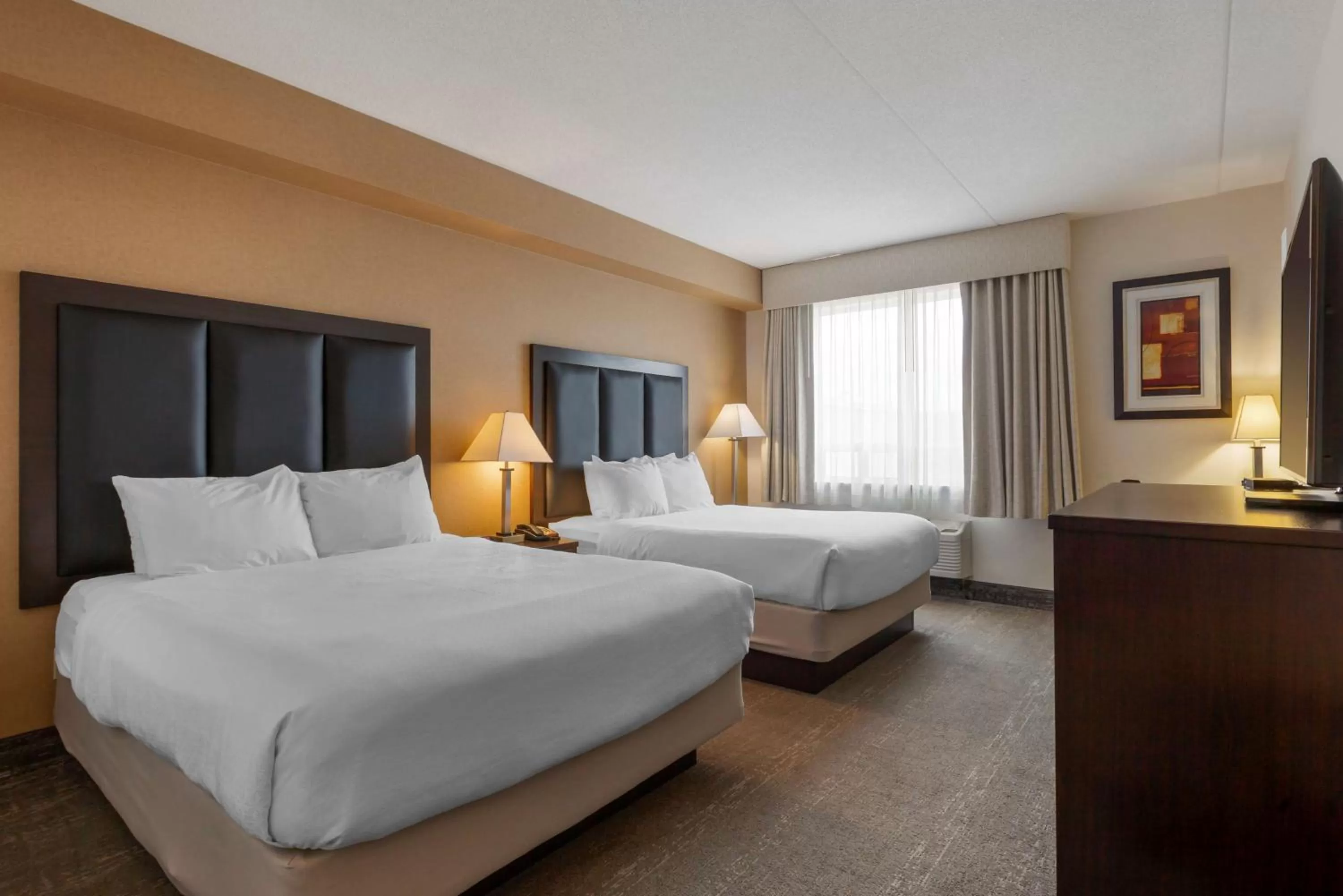 Queen Suite with Two Queen Beds and Sofa Bed in Best Western Plus Burlington Inn & Suites