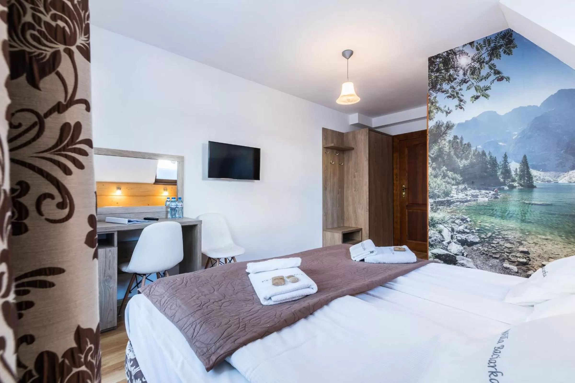 Photo of the whole room, Bed in Willa Baciarka-basen, sauny i jacuzzi