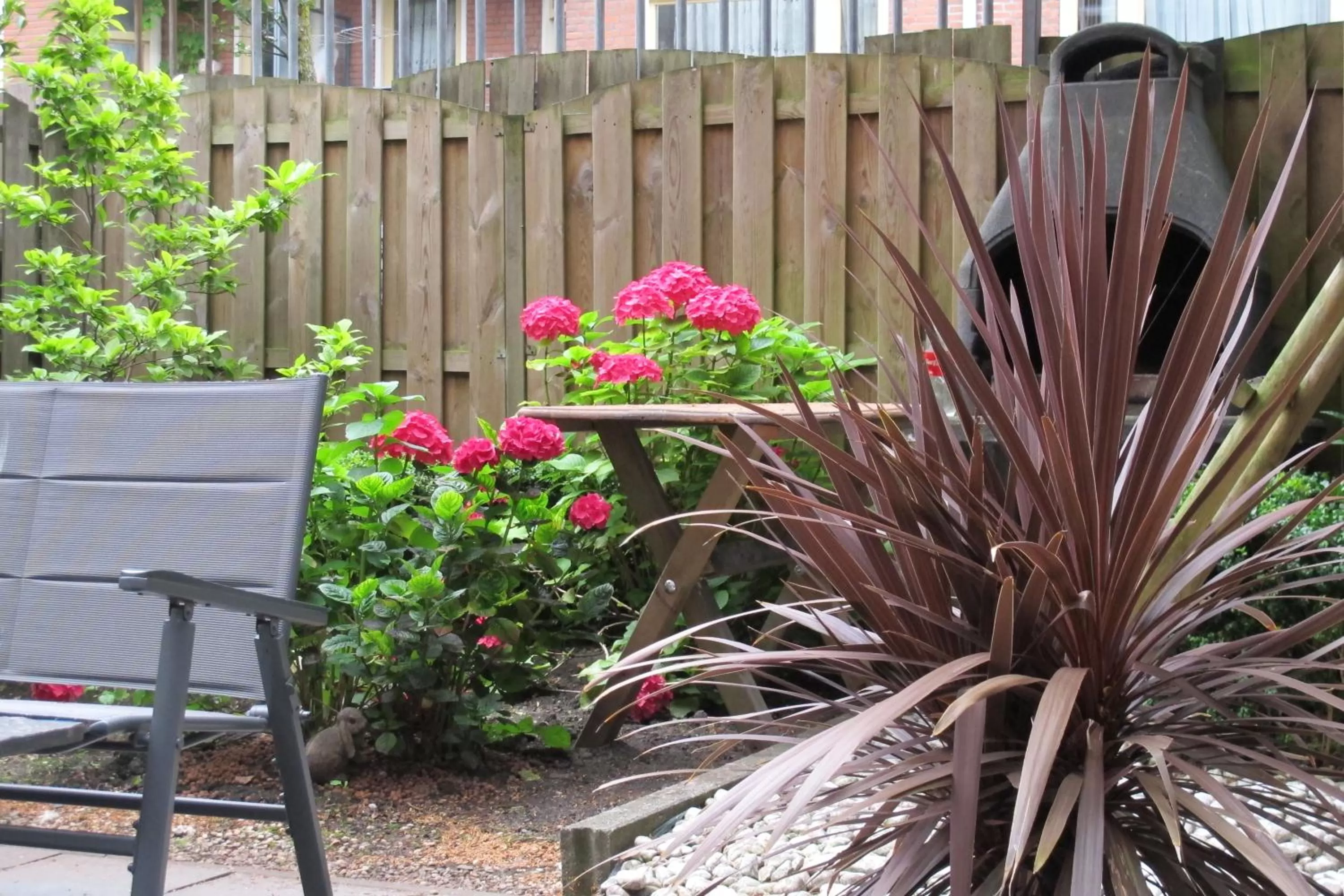 Garden in B&B West City Amsterdam