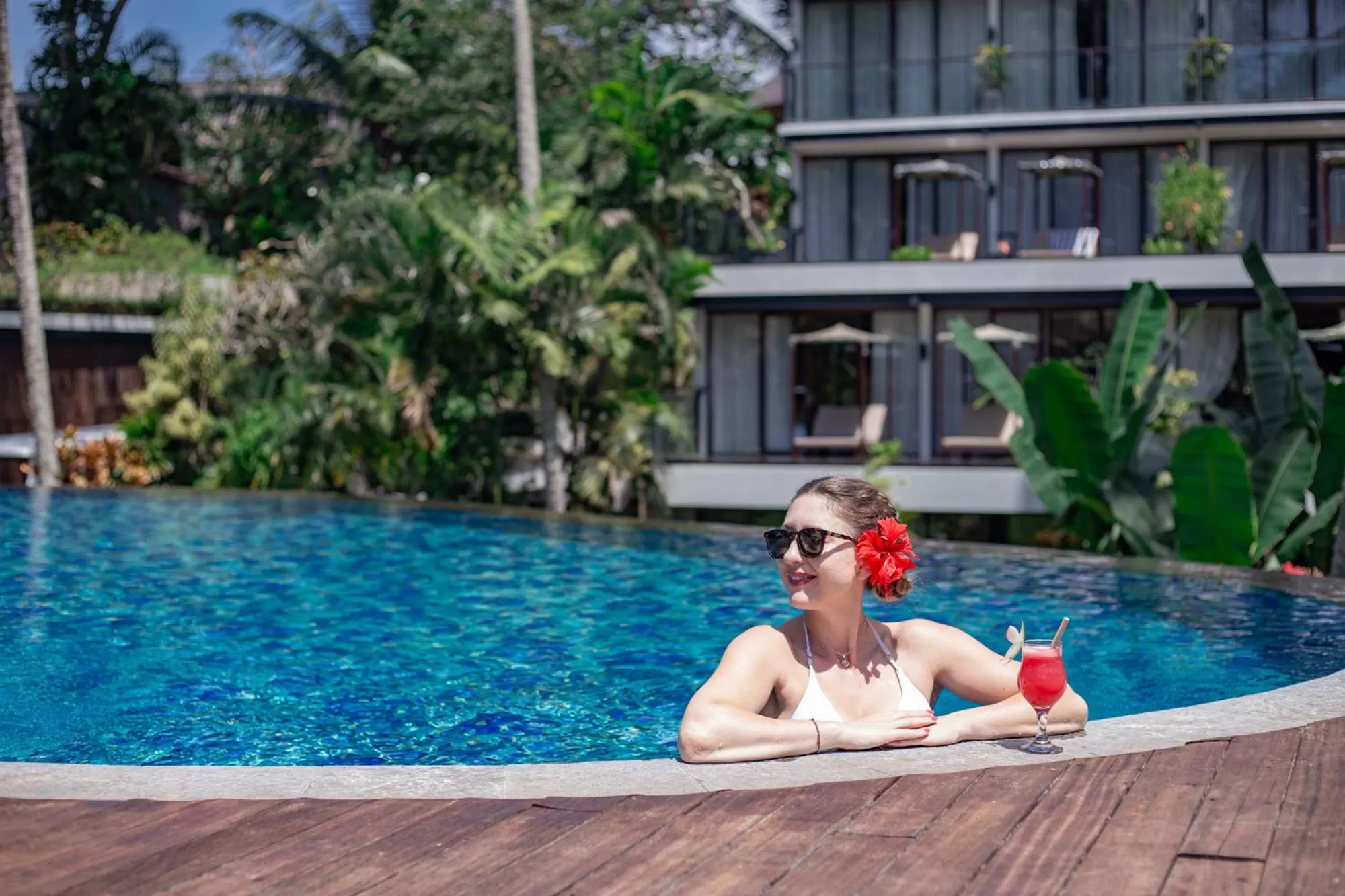 Swimming pool in Plataran Ubud Hotel & Spa - CHSE Certified