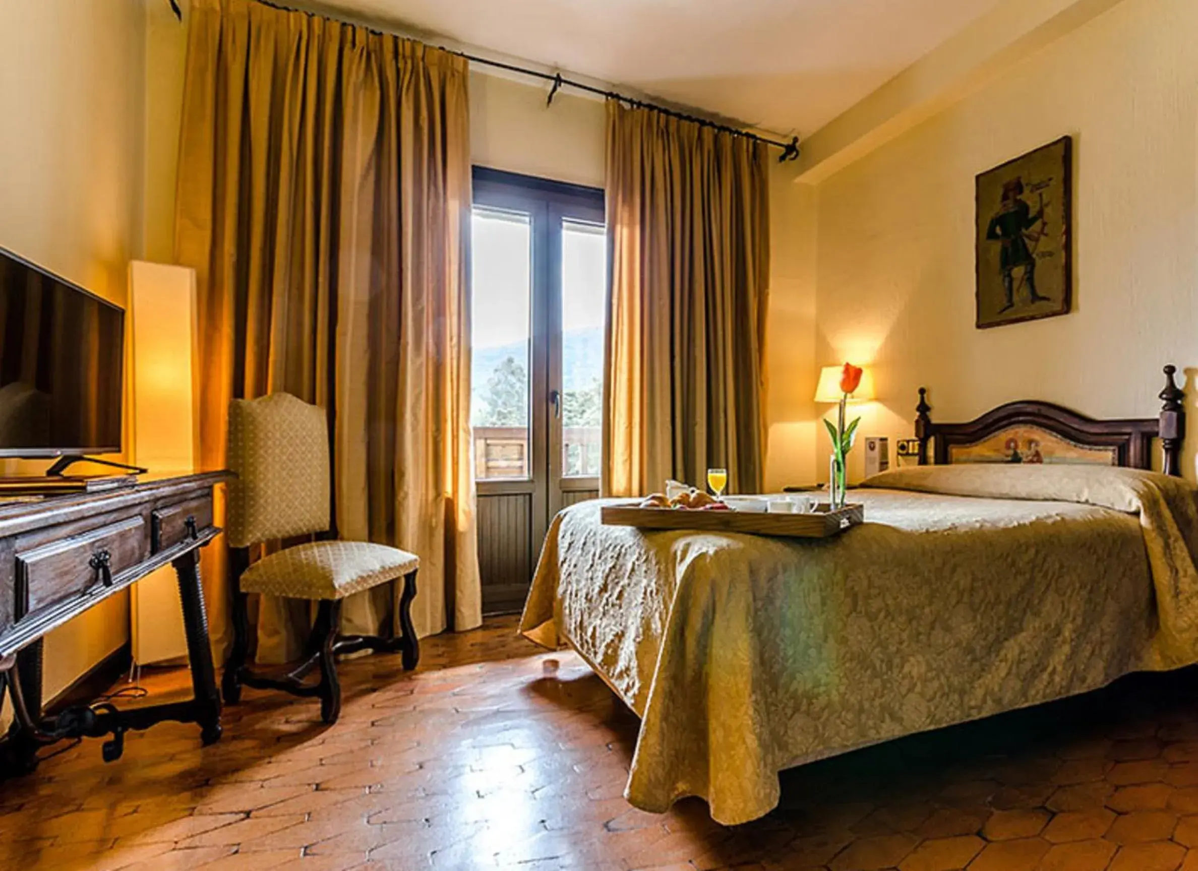 Bedroom in Hotel Temple Ponferrada