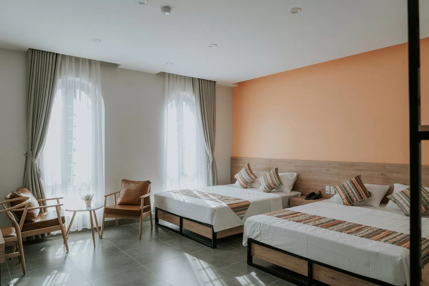 Bed in Le Cactus Hotel Ha Long