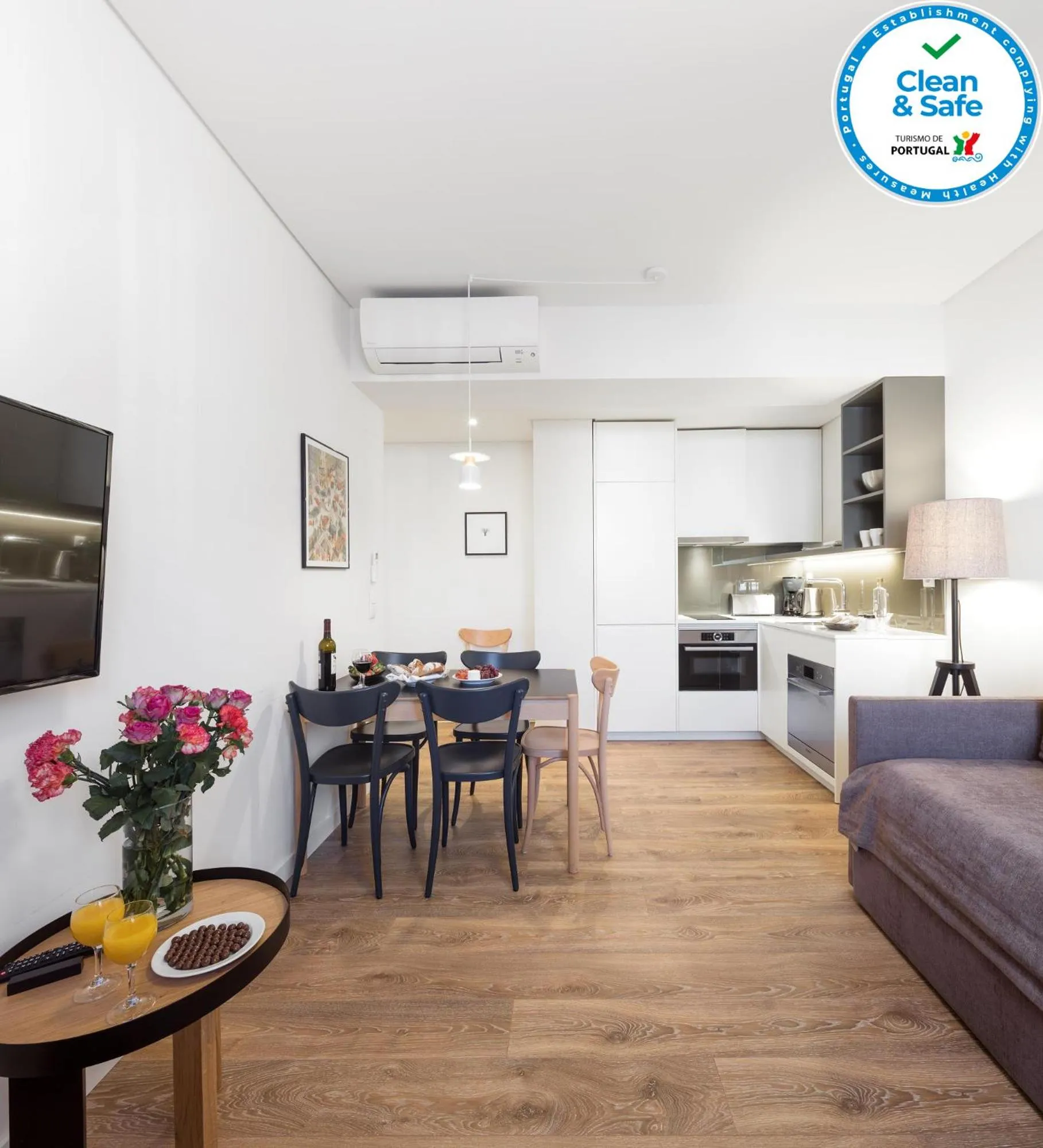 Living room in Lisbon Serviced Apartments - Avenida
