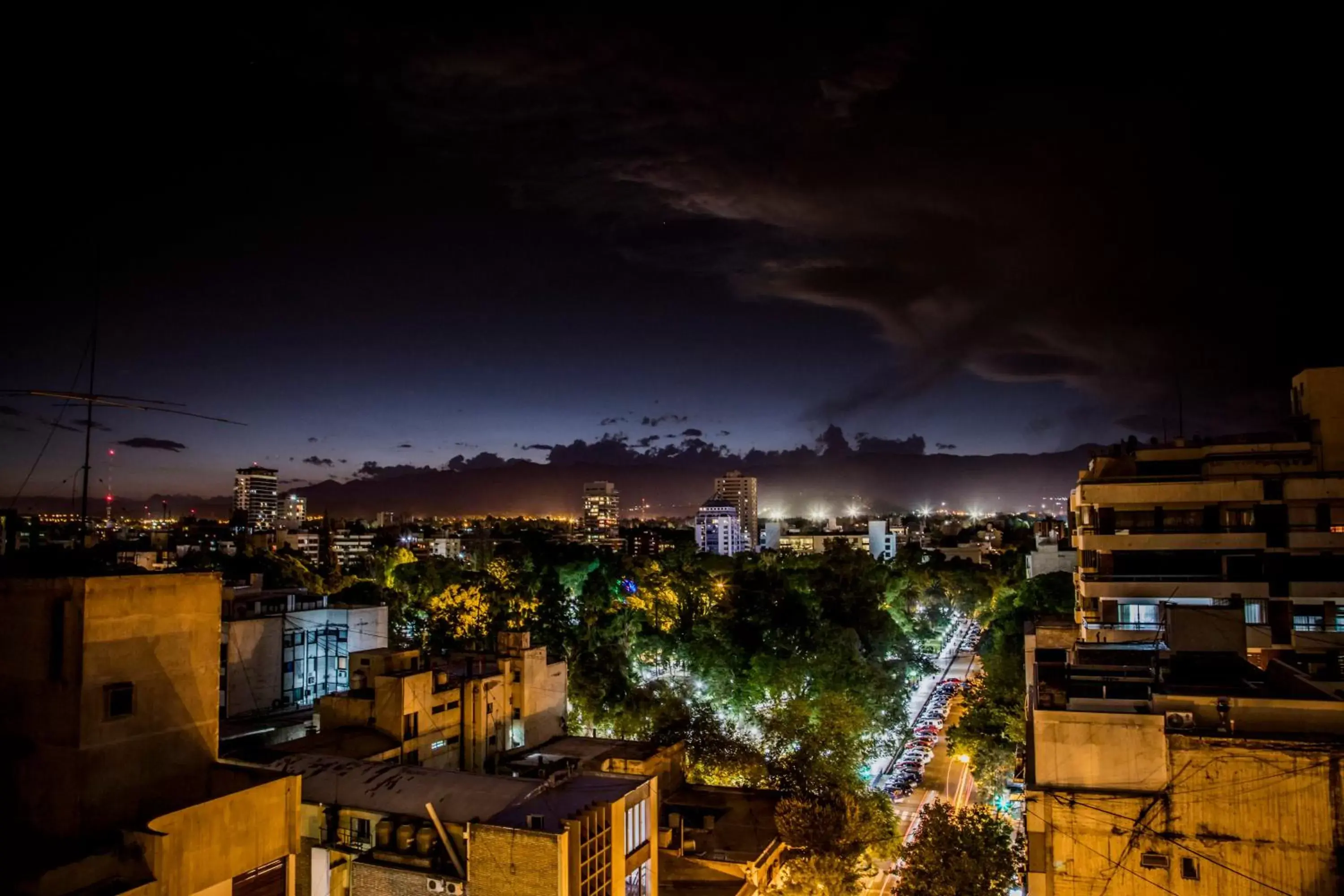 City view in Hotel Mendoza