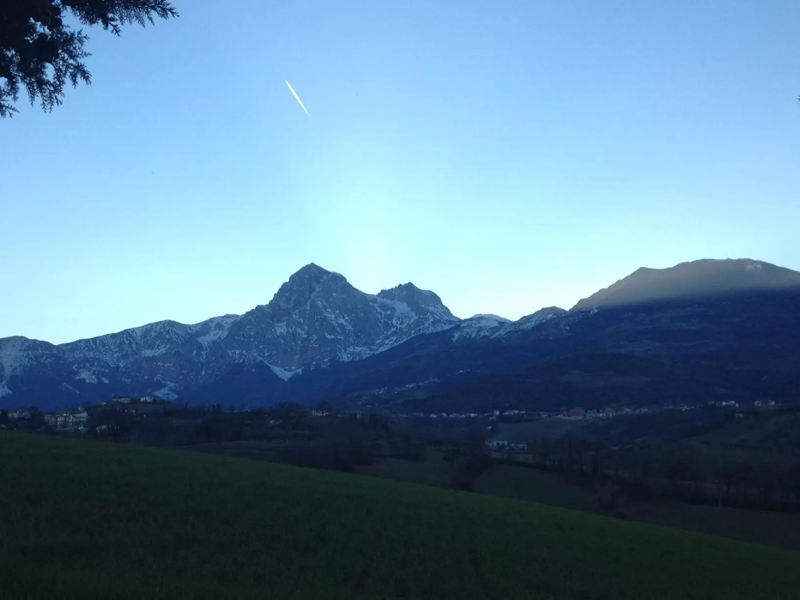 Mountain view in Hotel Giampy