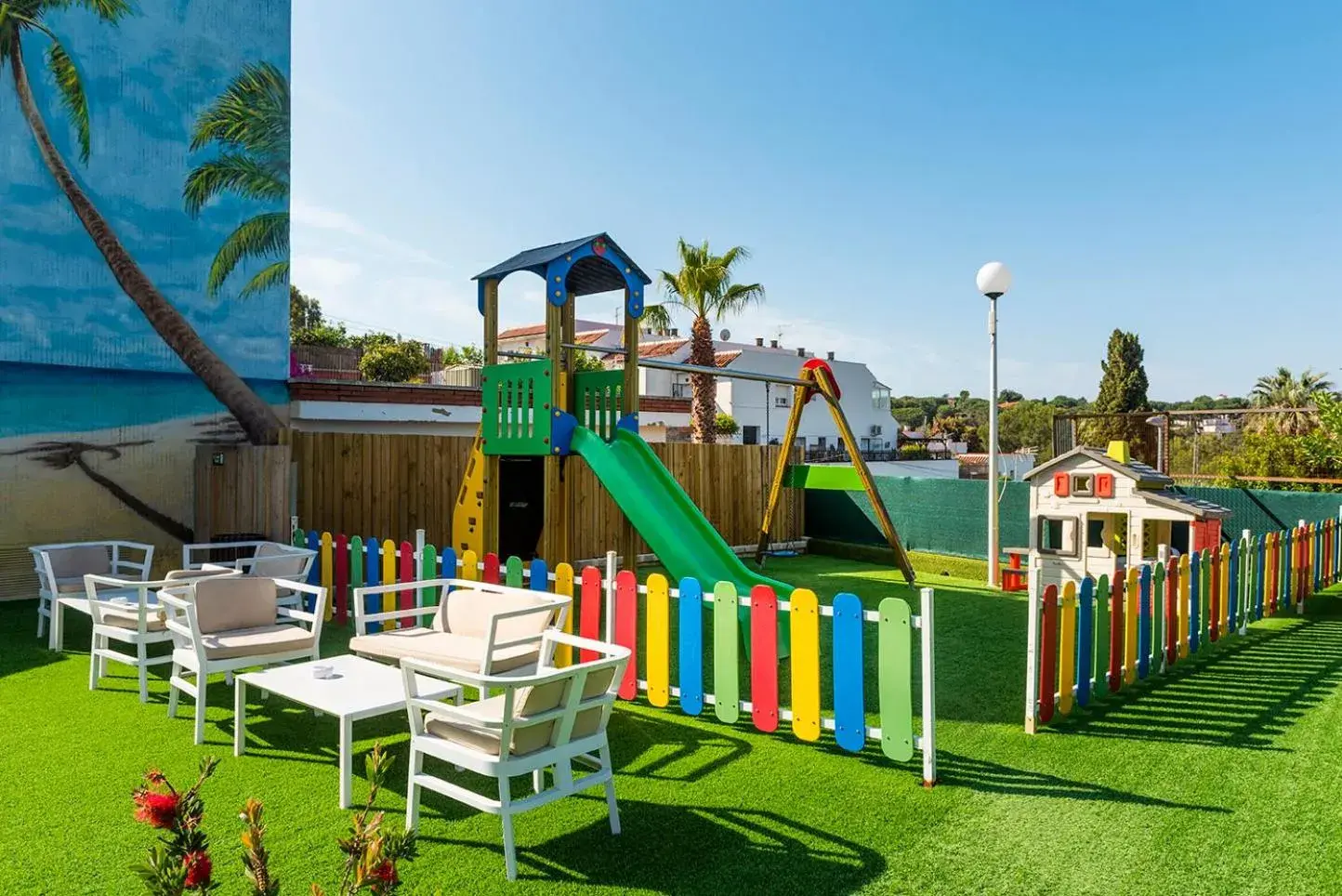 Children play ground, Children's Play Area in Apartaments Els Llorers