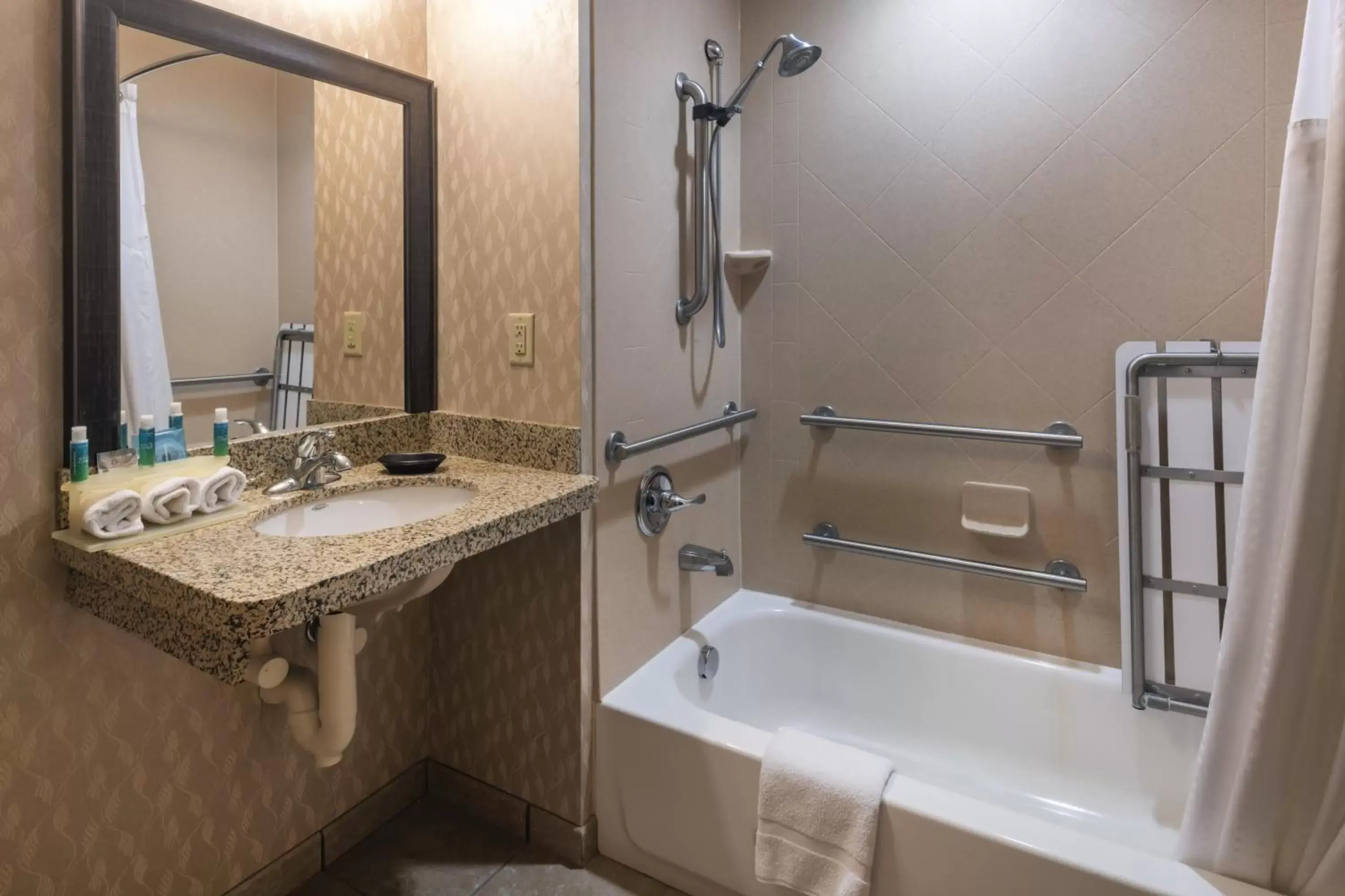 Bathroom in Holiday Inn Express Hays, an IHG Hotel