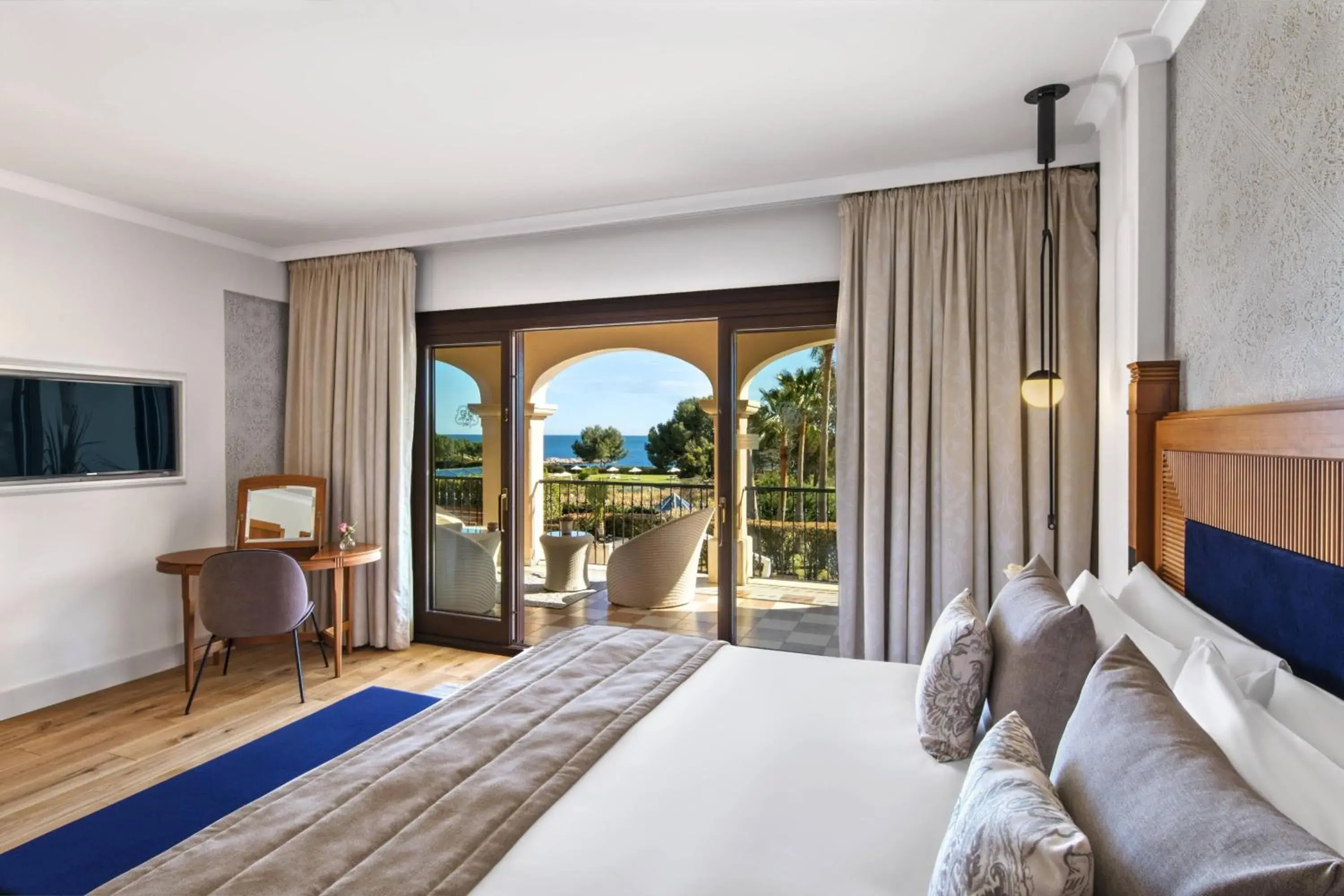 Bedroom, Mountain View in The St. Regis Mardavall Mallorca Resort