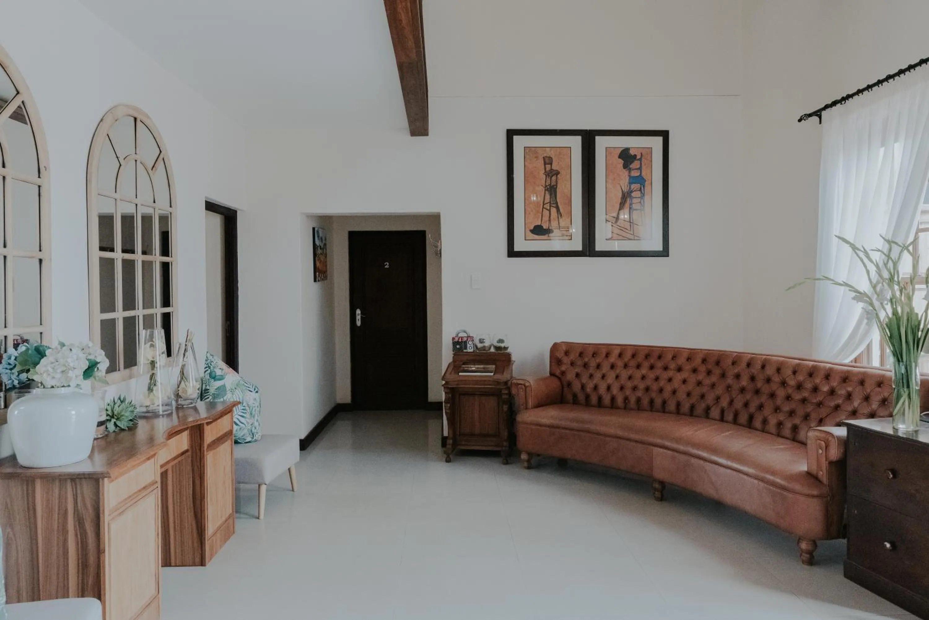 Lobby or reception in Cana Vineyard Guesthouse