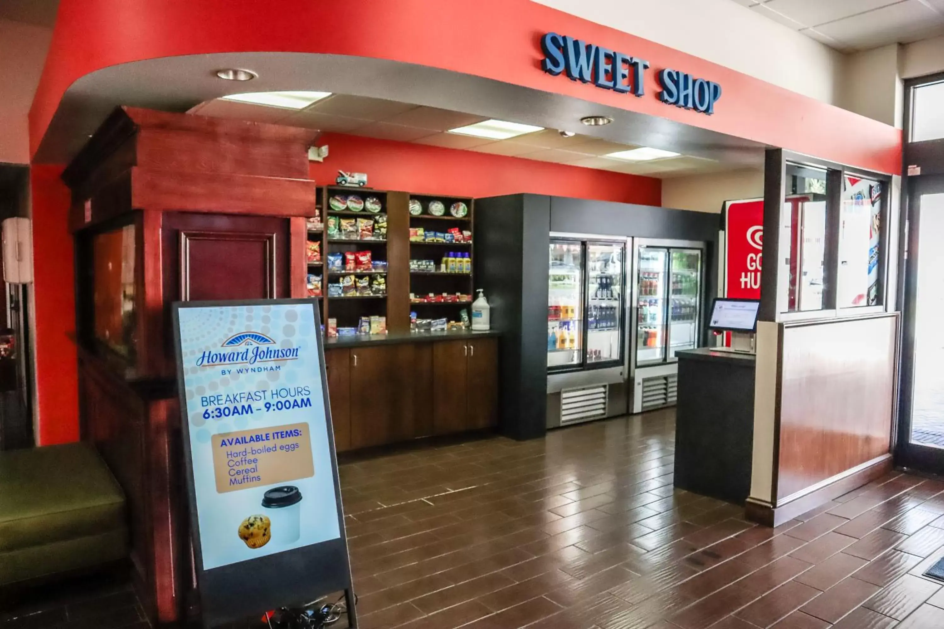 vending machine in Howard Johnson by Wyndham Ocala FL
