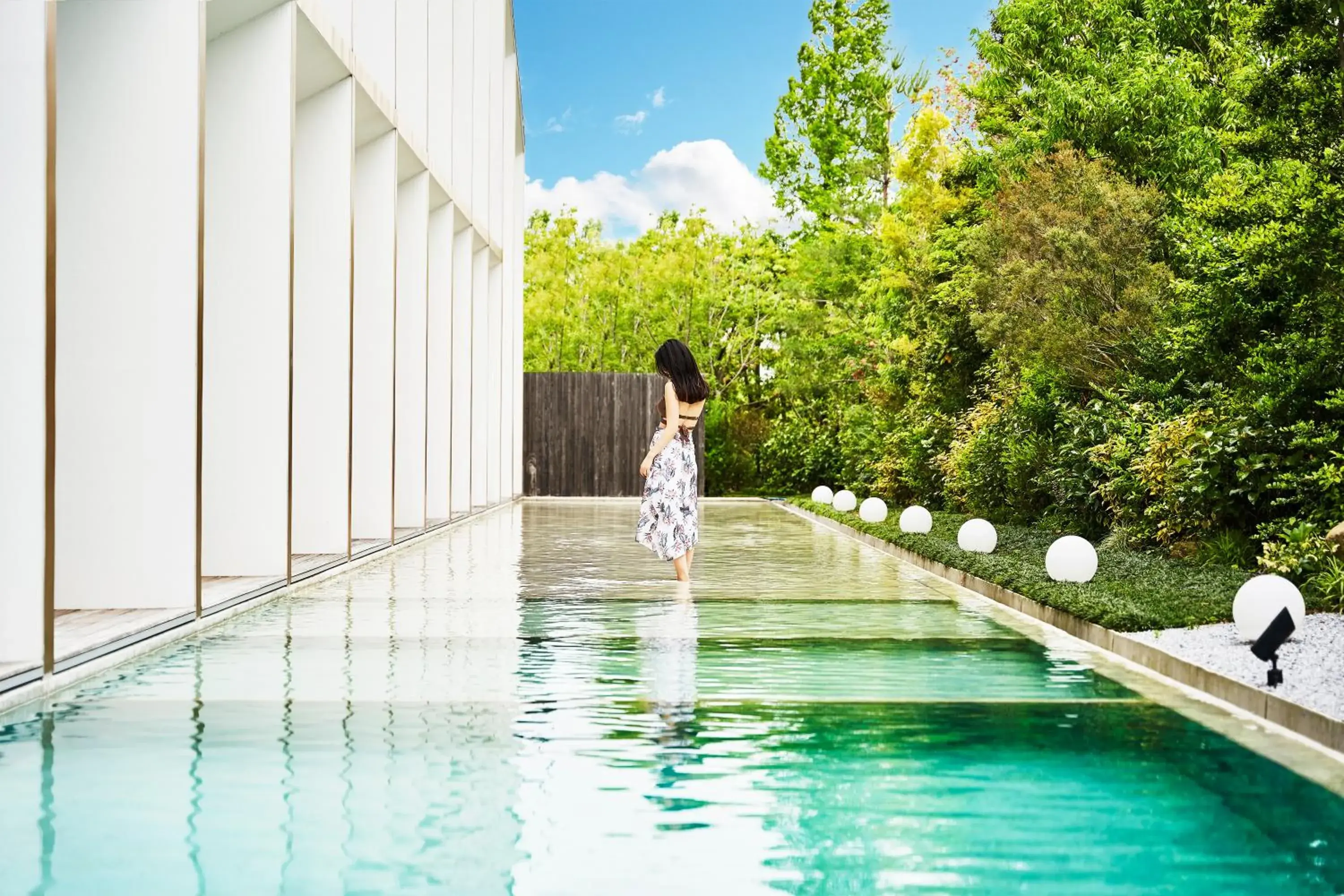 Swimming Pool in Garden Terrace Saga Hotel & Maritopia