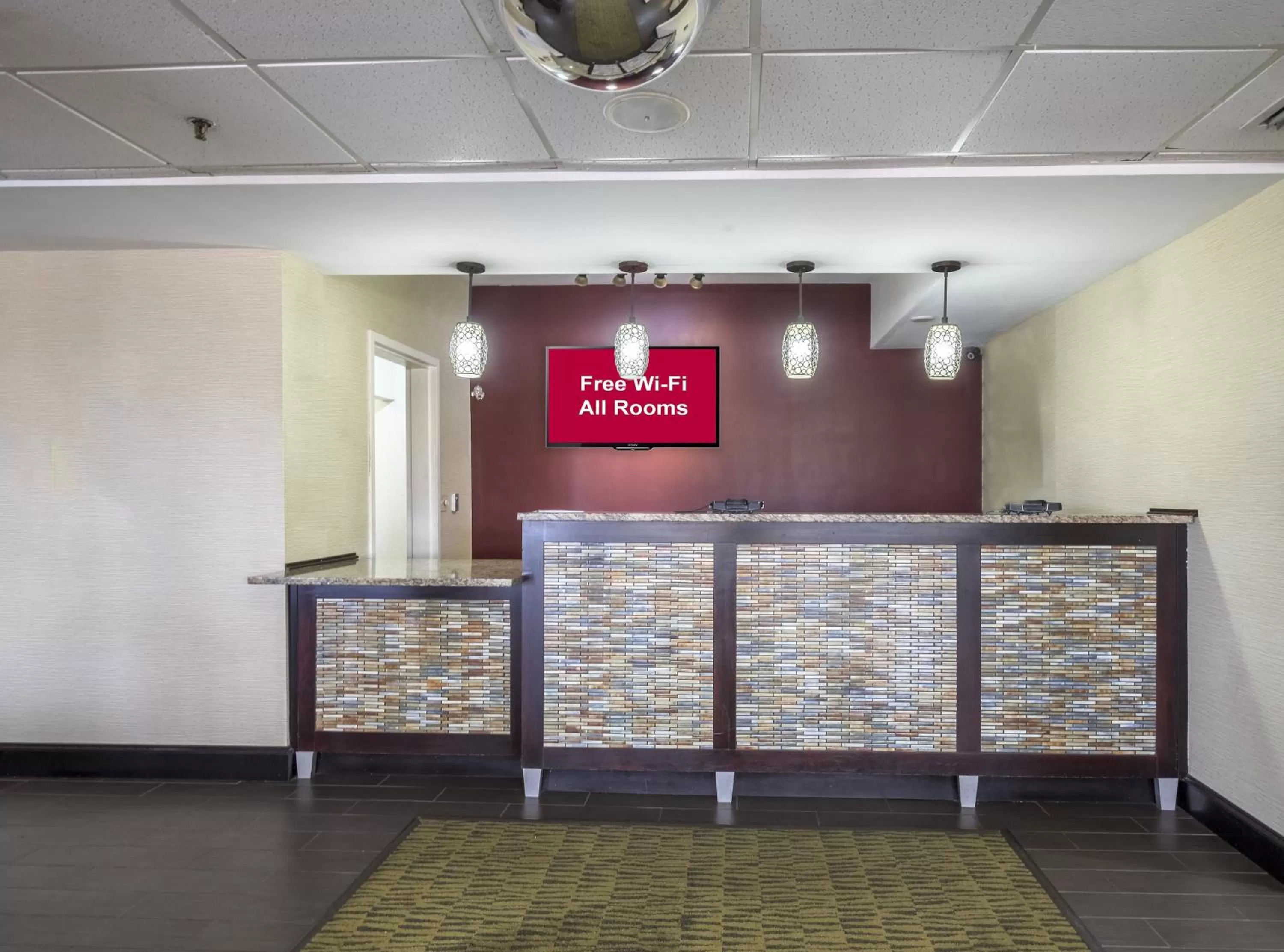 Lobby or reception in Red Roof Inn Ames
