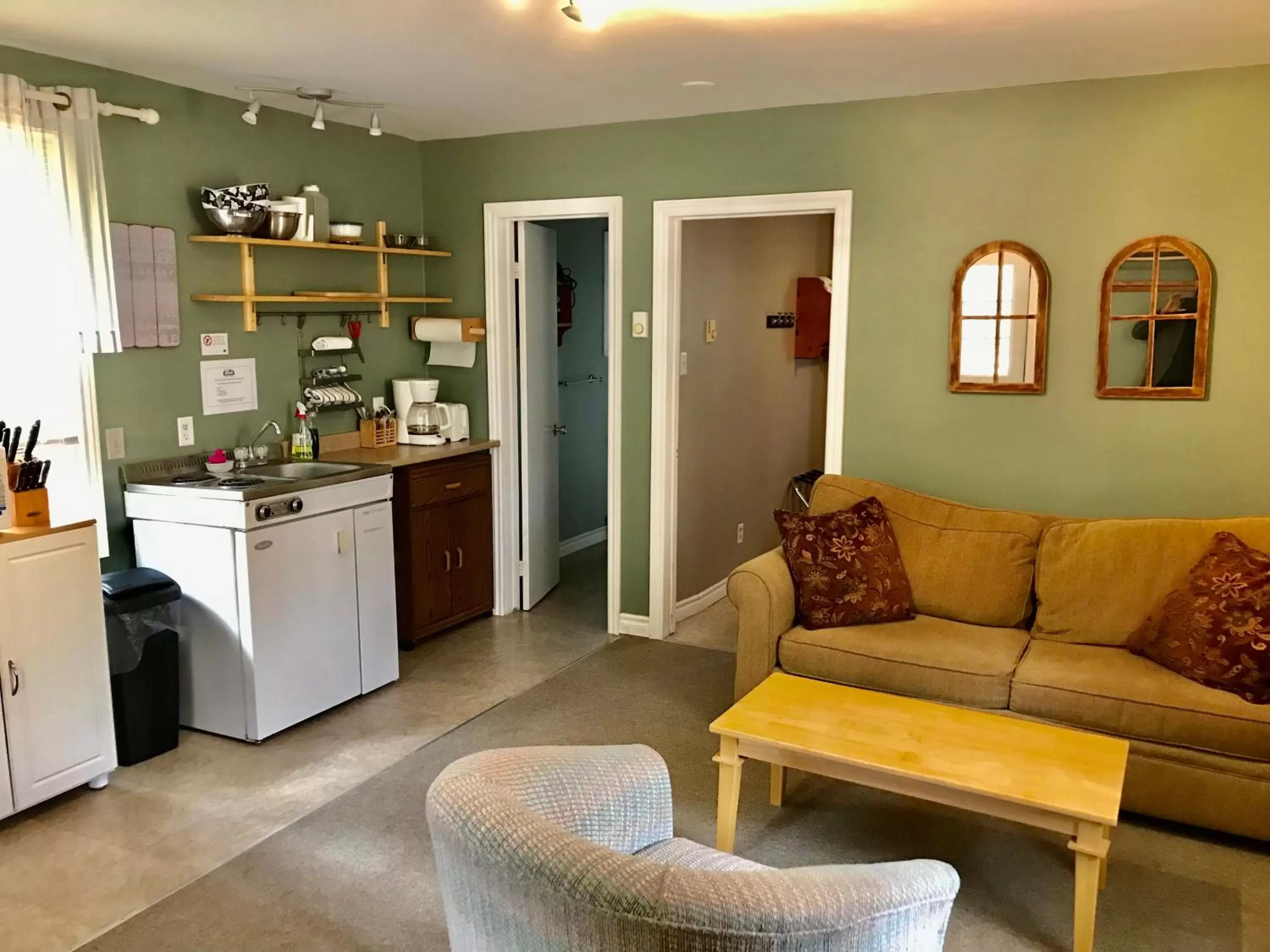 Living room in Hush Lodge and Cottages