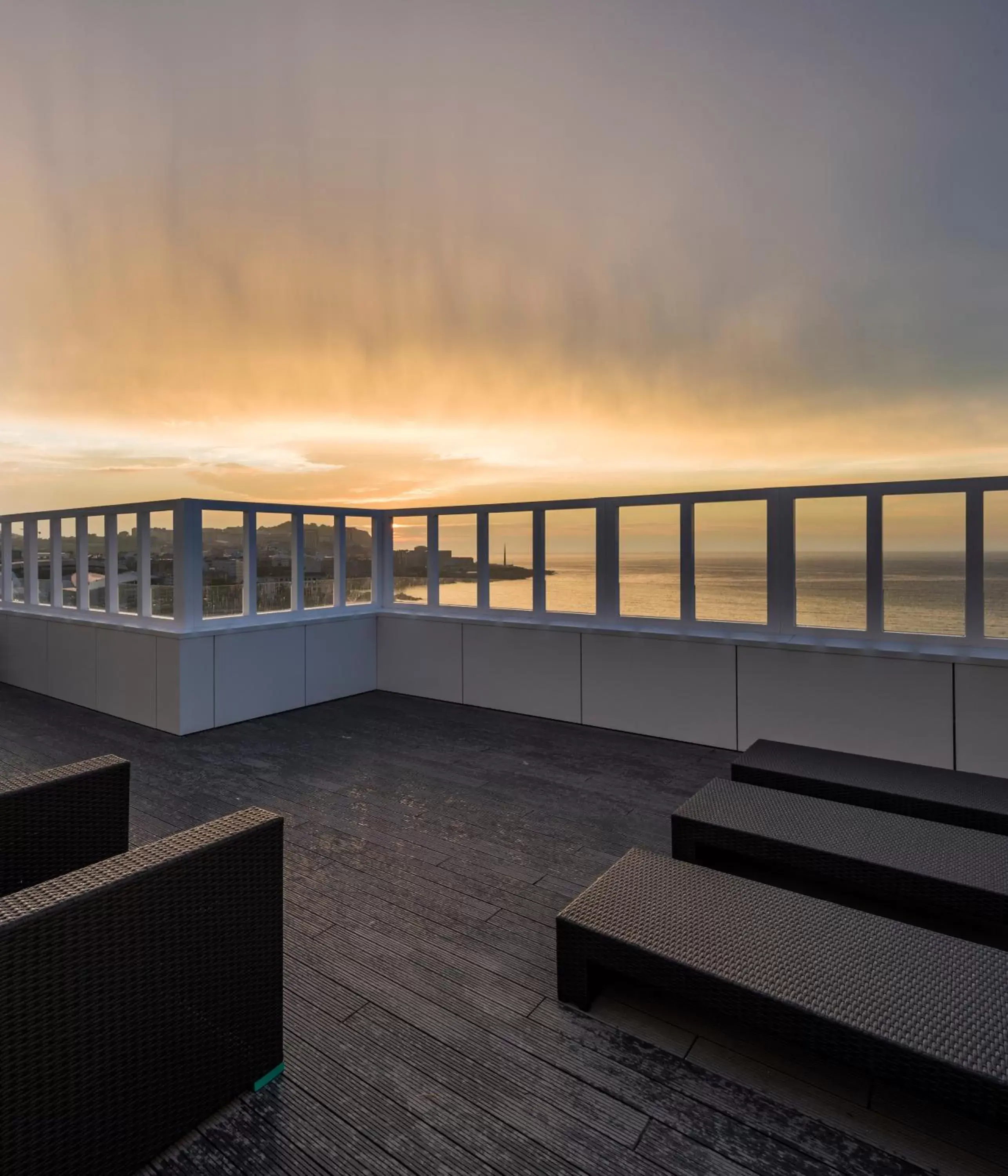 Sea view in Hotel Riazor Sea view in Hotel Riazor