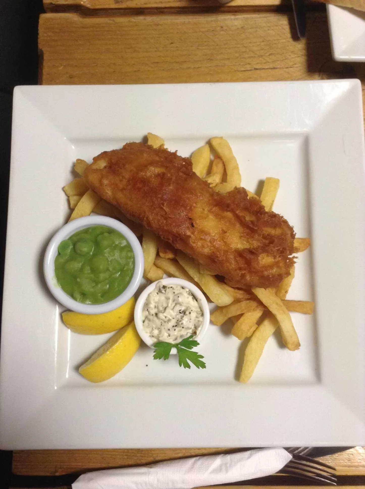 Food and drinks in The Bear On The Square