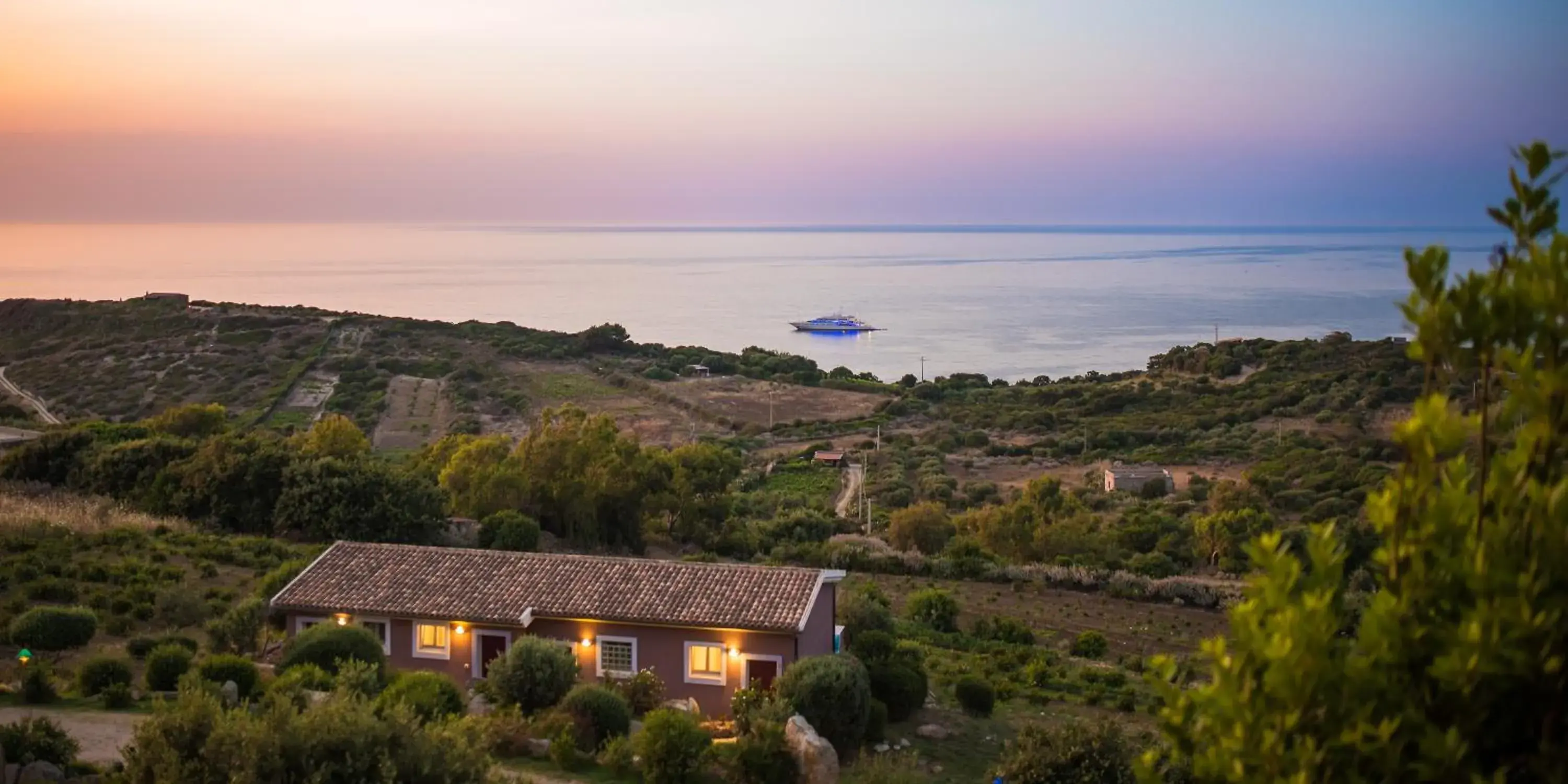 Natural landscape in Bajaloglia Resort