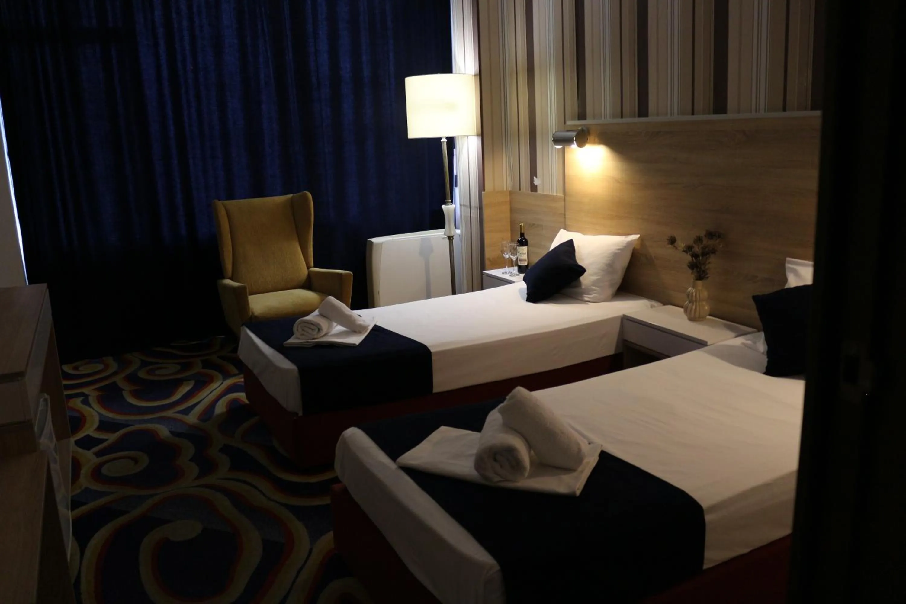 Bed in Garni Hotel Jugoslavija